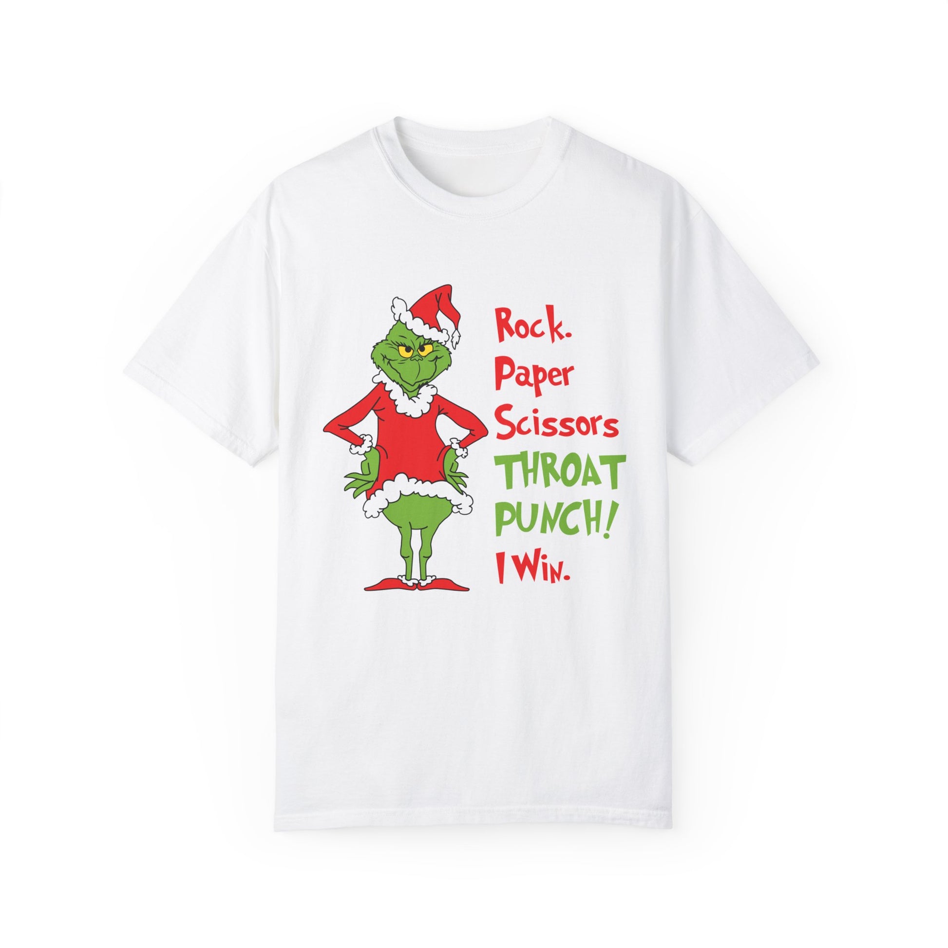 Grinch Holiday Comfort Color T-shirt