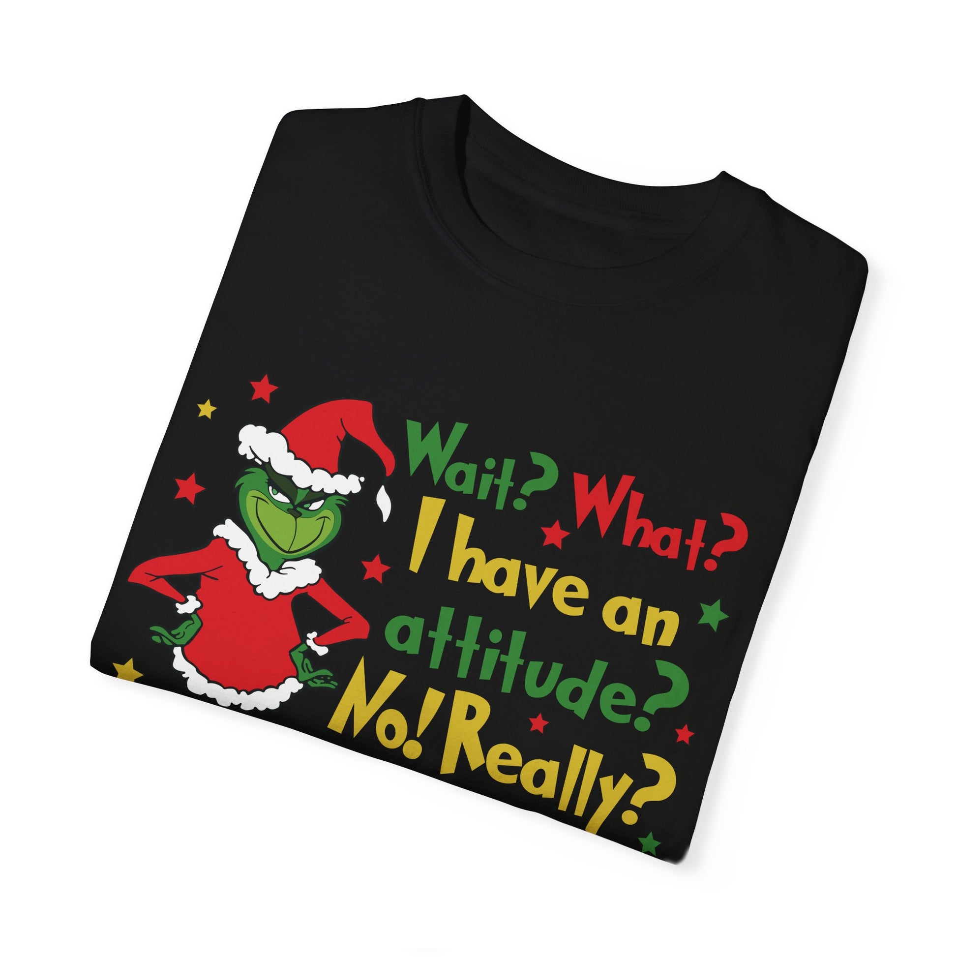 Funny Holiday Unisex Comfort Color T-shirt/ Grinch T-Shirt