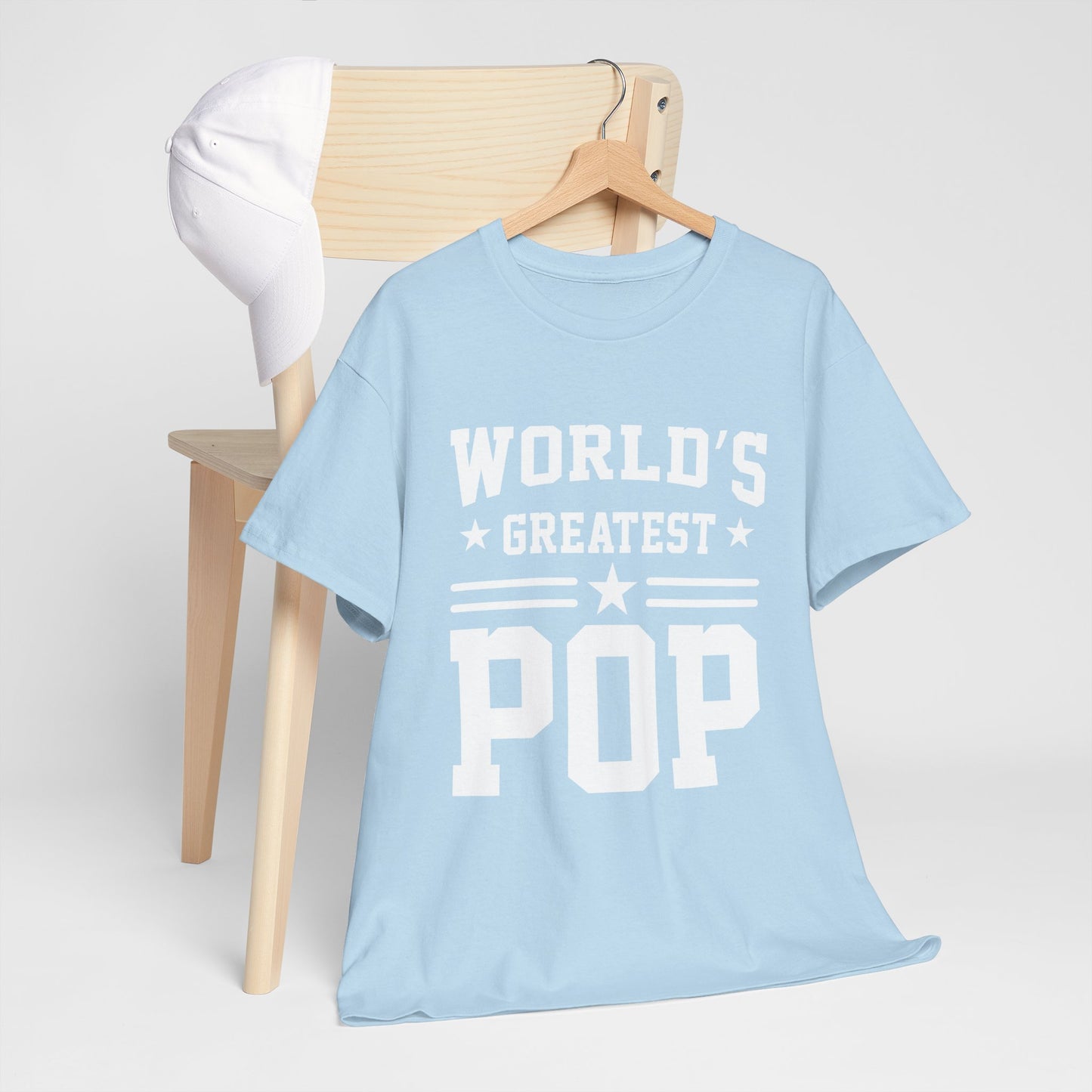 World's Greatest Pop Unisex Heavy Cotton Tee