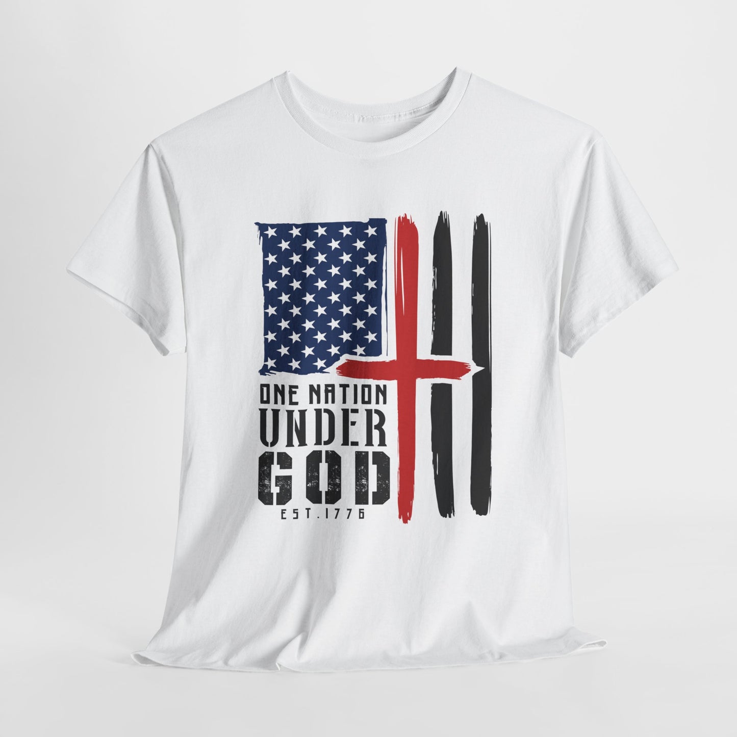 One Nation Under God Unisex Heavy Cotton Tee