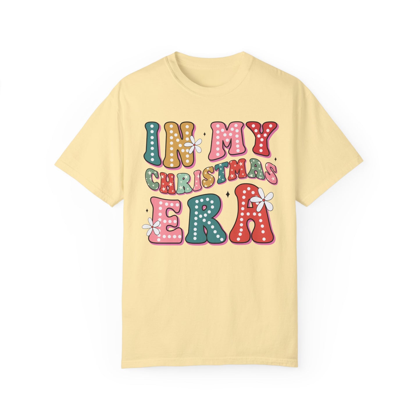 In My Christmas Era Unisex Comfort Color T-shirt