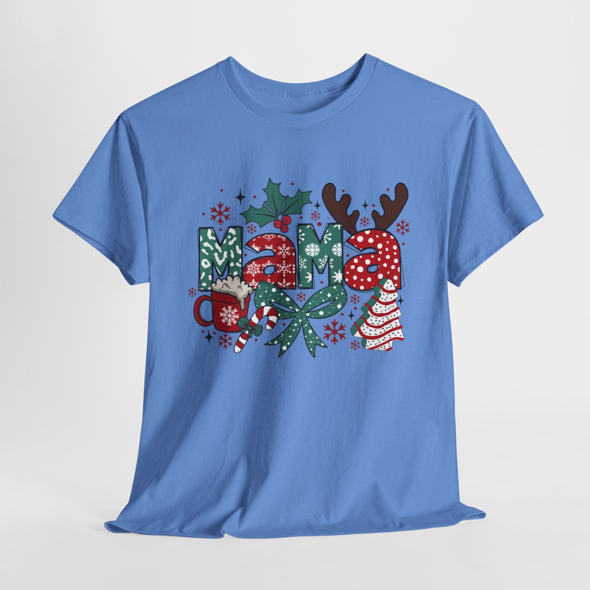 Mama Christmas Unisex Tee/ Mama Holiday Tee