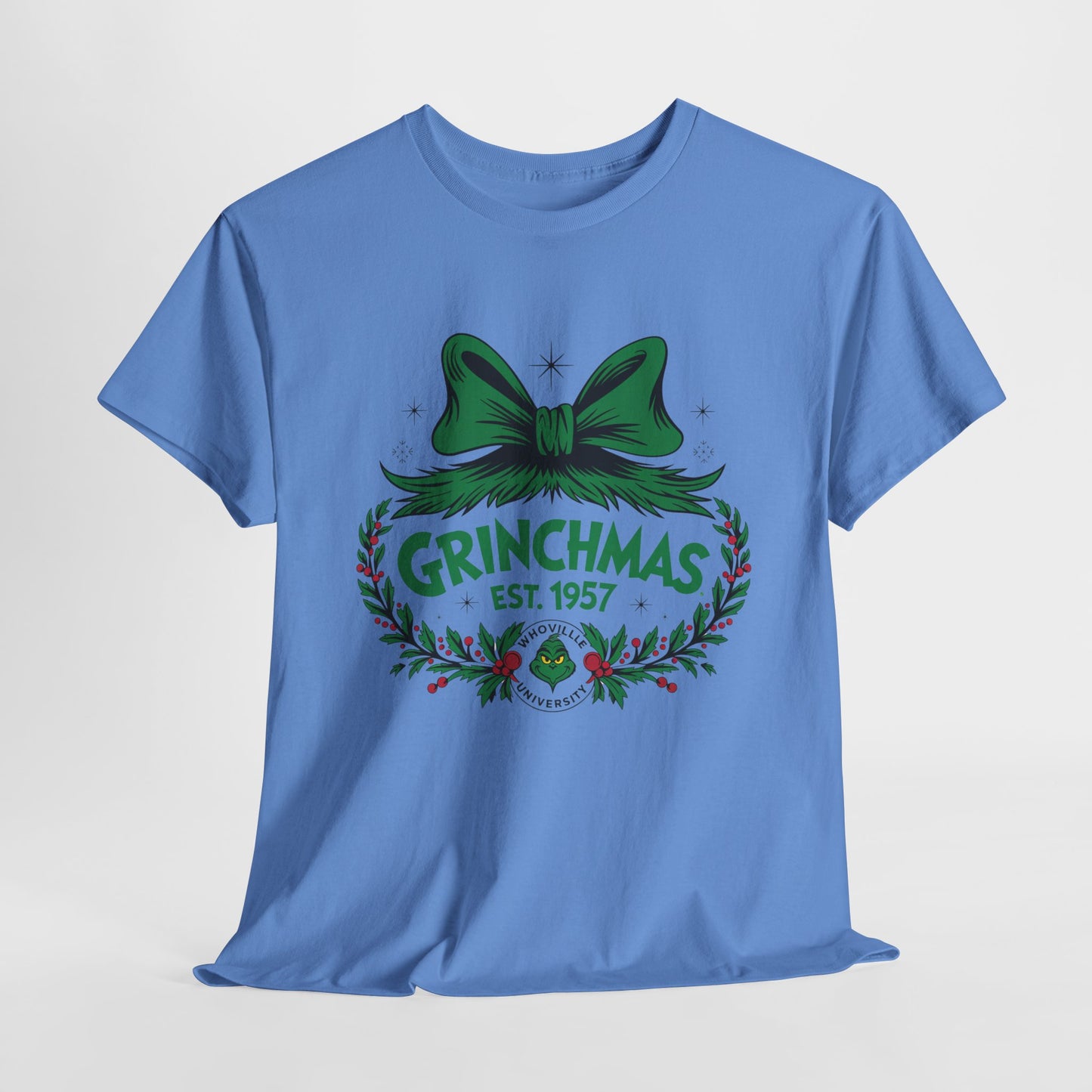 Grinchmas Unisex Heavy Cotton Tee/ Christmas T-Shirt