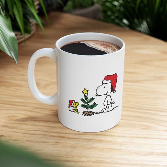 Snoopy Ceramic Mug, (11oz)/ Peanuts Snoopy Mug