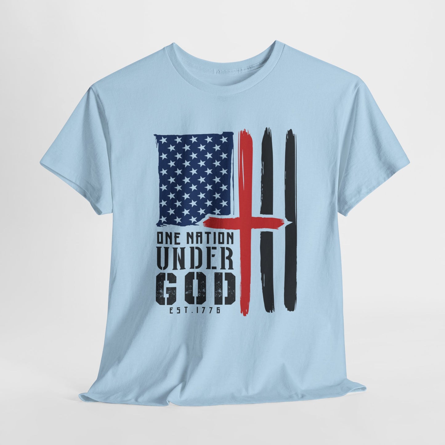 One Nation Under God Unisex Heavy Cotton Tee