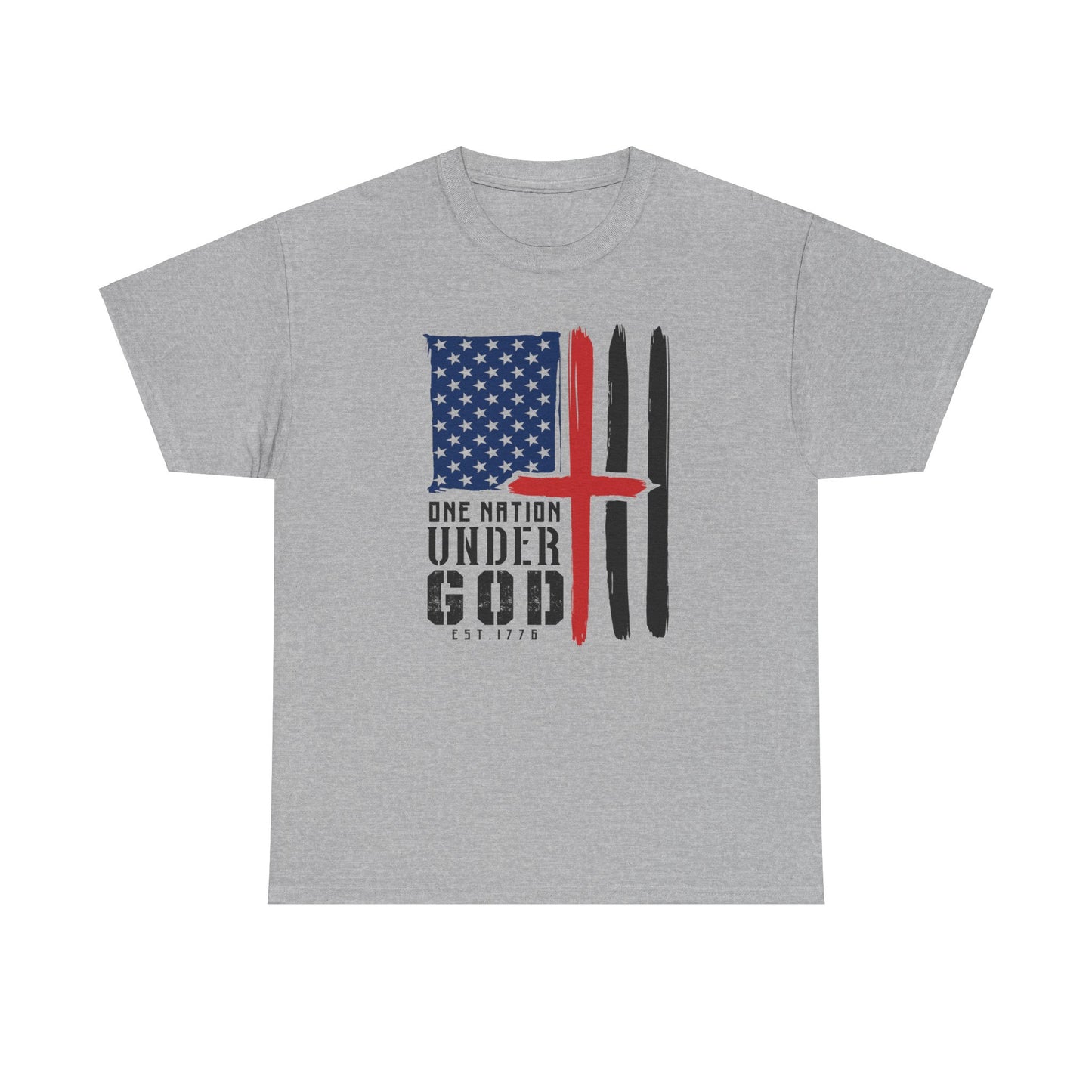 One Nation Under God Unisex Heavy Cotton Tee