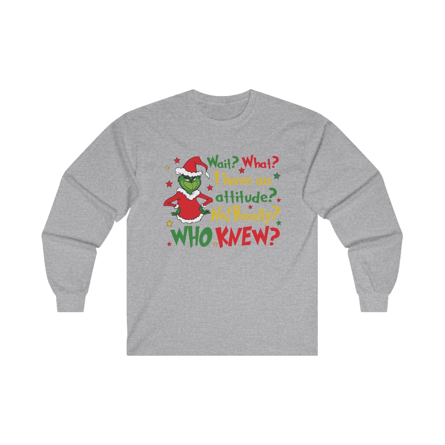 Funny Christmas Holiday Unisex Ultra Cotton Long Sleeve Tee