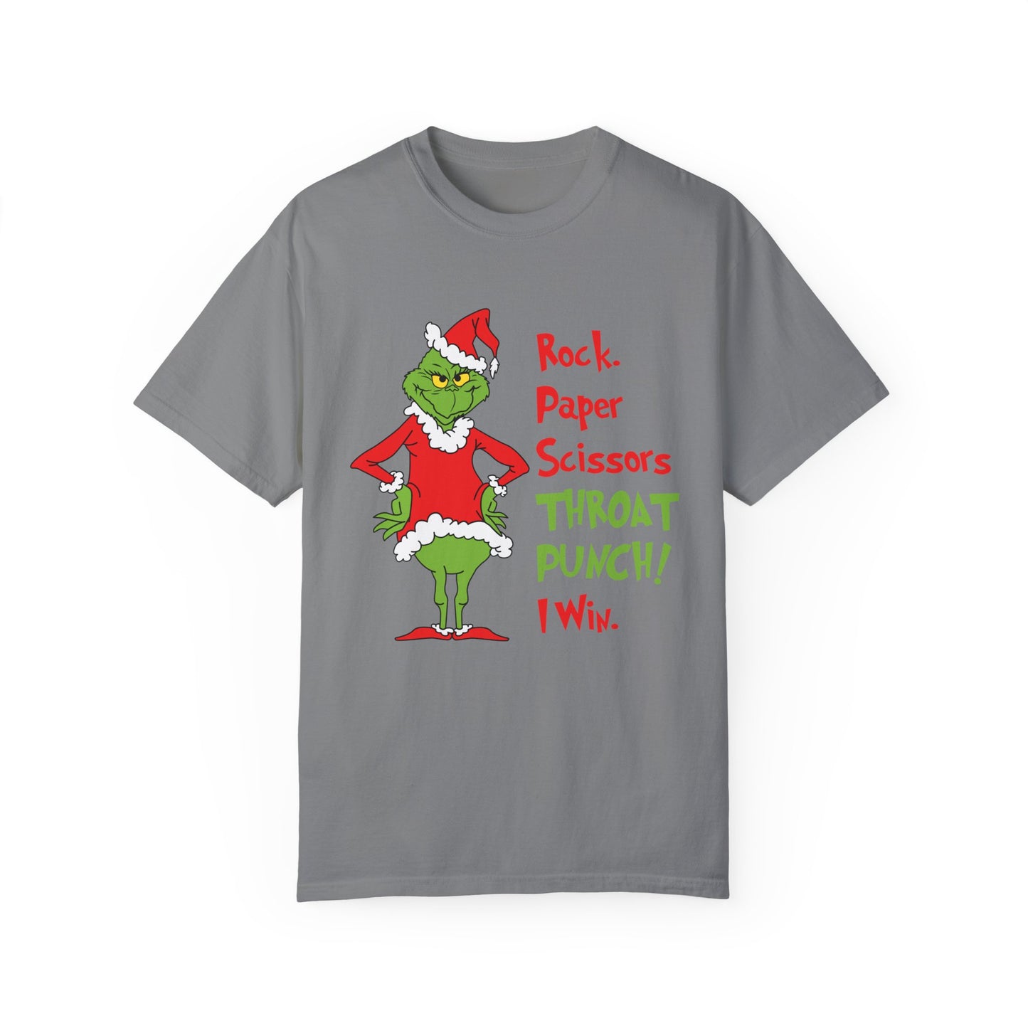 Grinch Holiday Comfort Color T-shirt