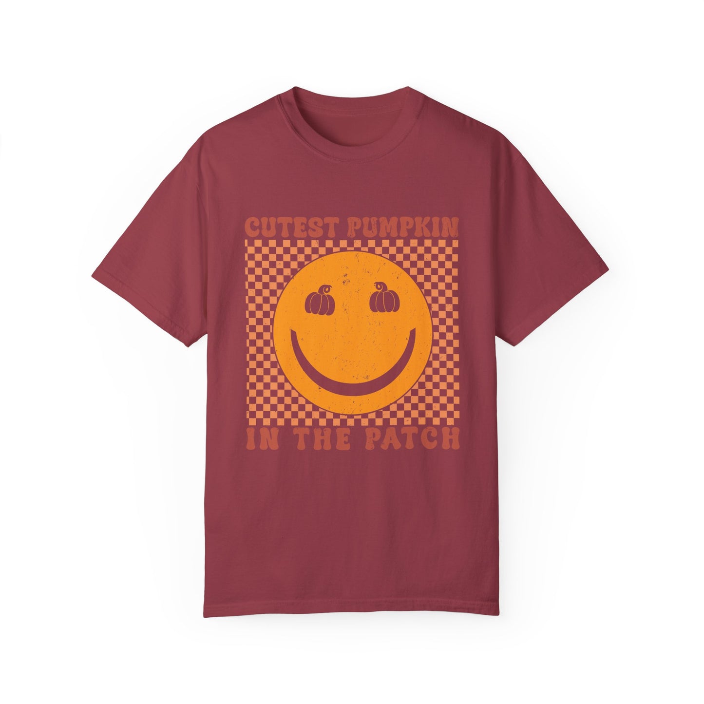 Cutest Pumpkin in the Patch Retro Comfort Color T-shirt