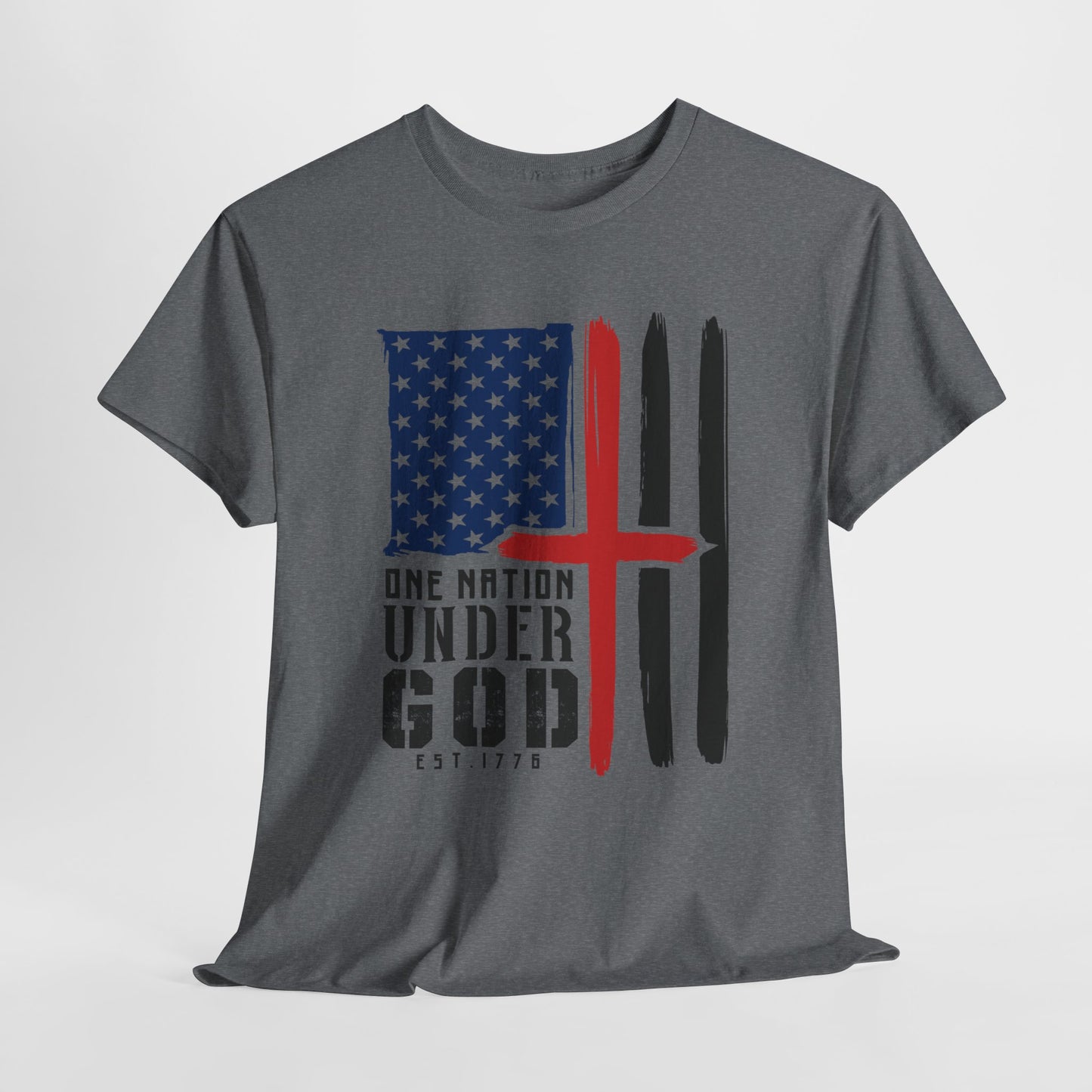 One Nation Under God Unisex Heavy Cotton Tee