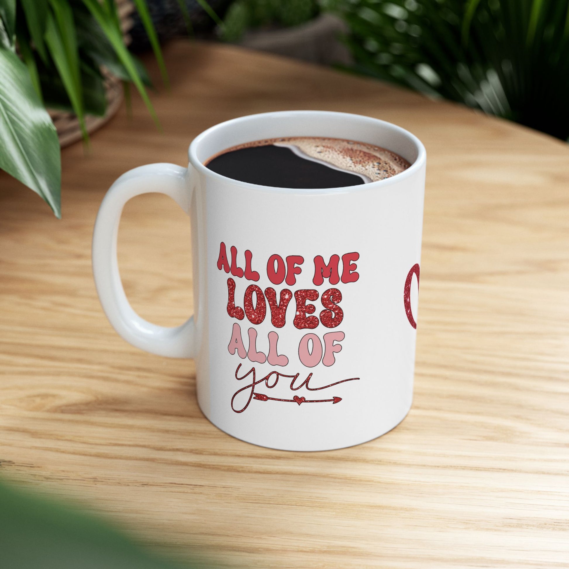 Valentine's Day Ceramic Mug, (11oz, 15oz)/Valentine's Coffee Mug