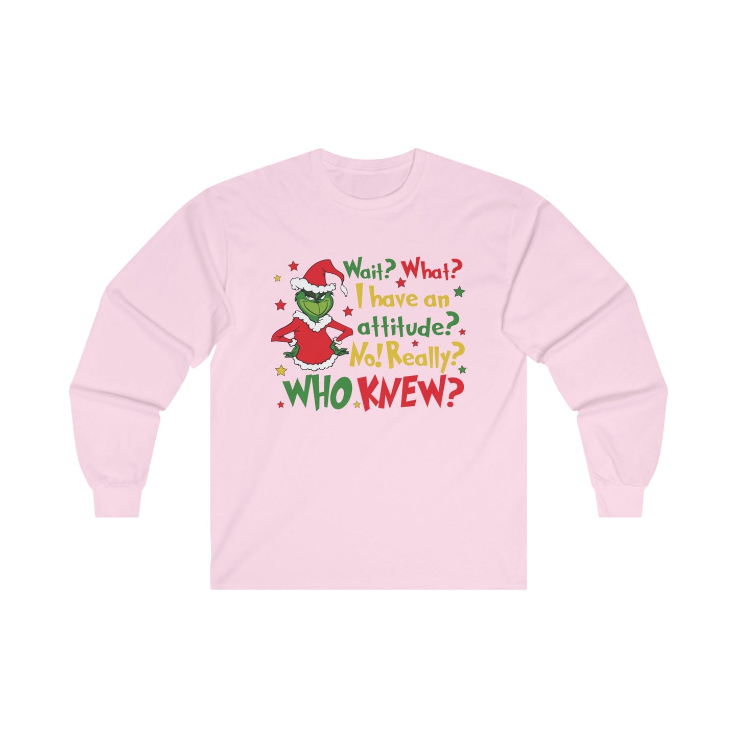 Funny Christmas Holiday Unisex Ultra Cotton Long Sleeve Tee