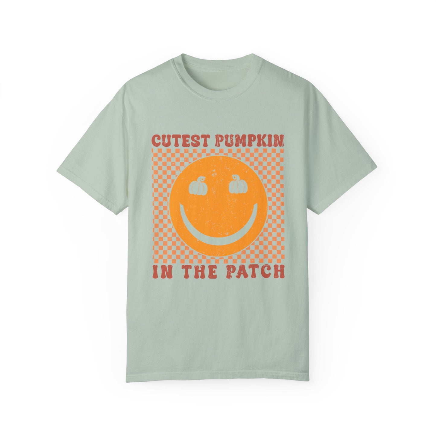 Cutest Pumpkin in the Patch Retro Comfort Color T-shirt