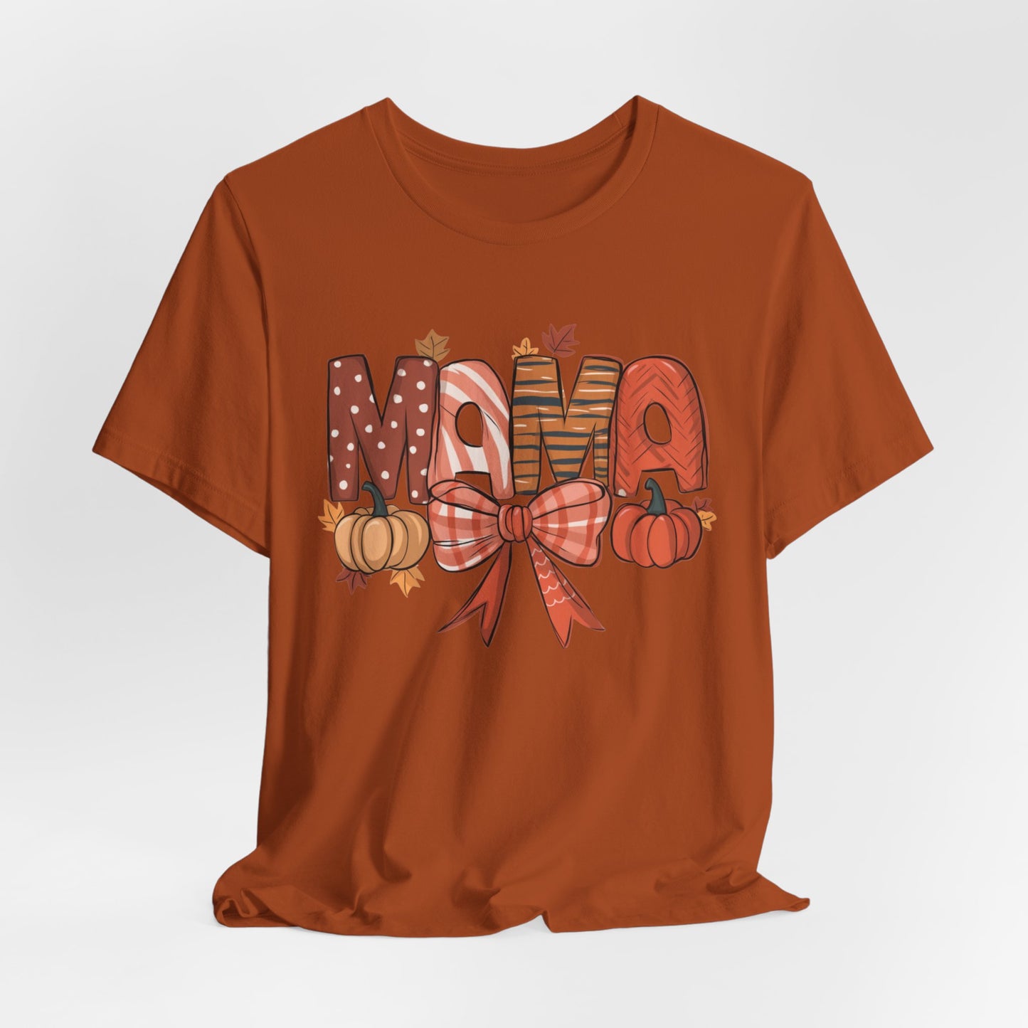 Mama Fall Short Sleeve Tee