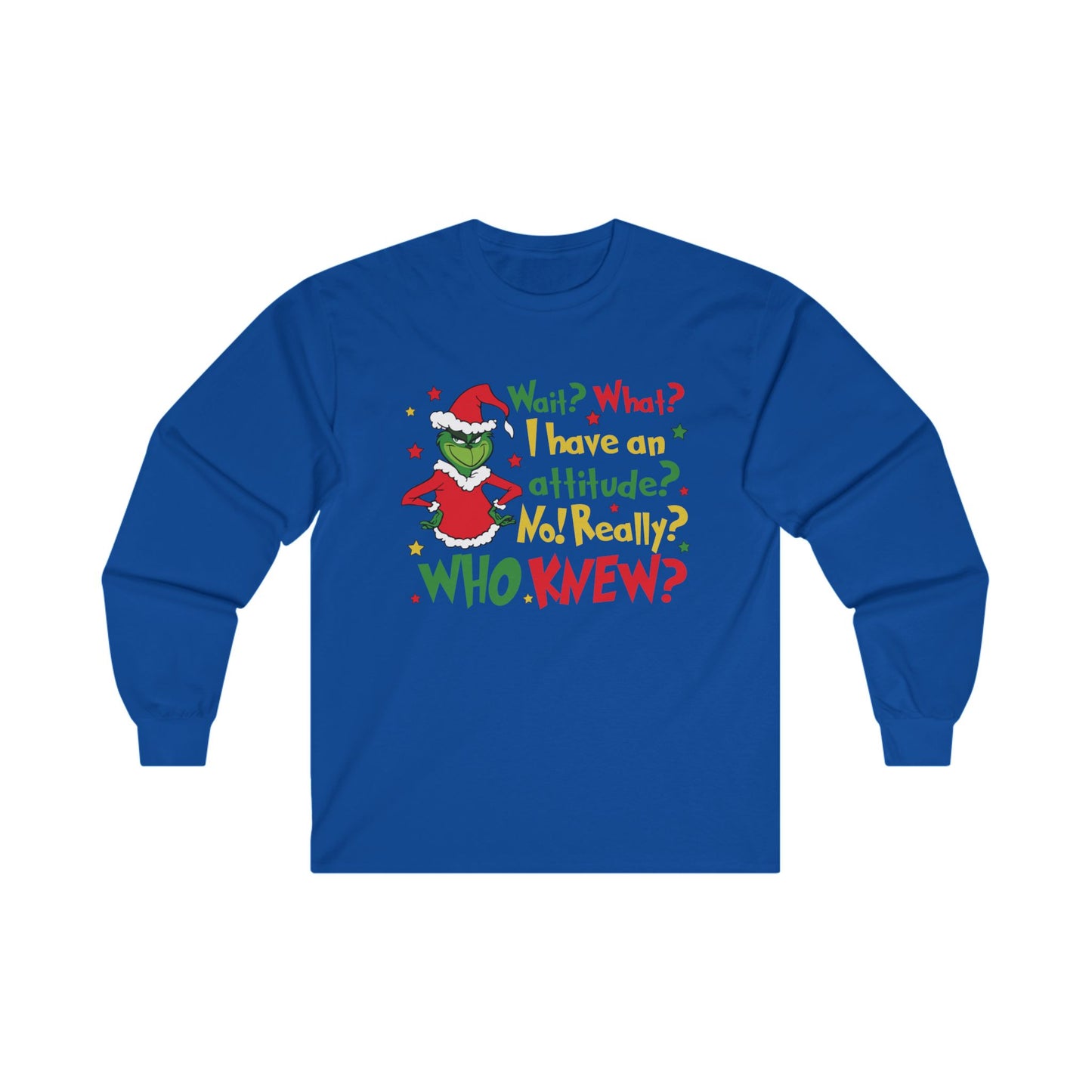 Funny Christmas Holiday Unisex Ultra Cotton Long Sleeve Tee