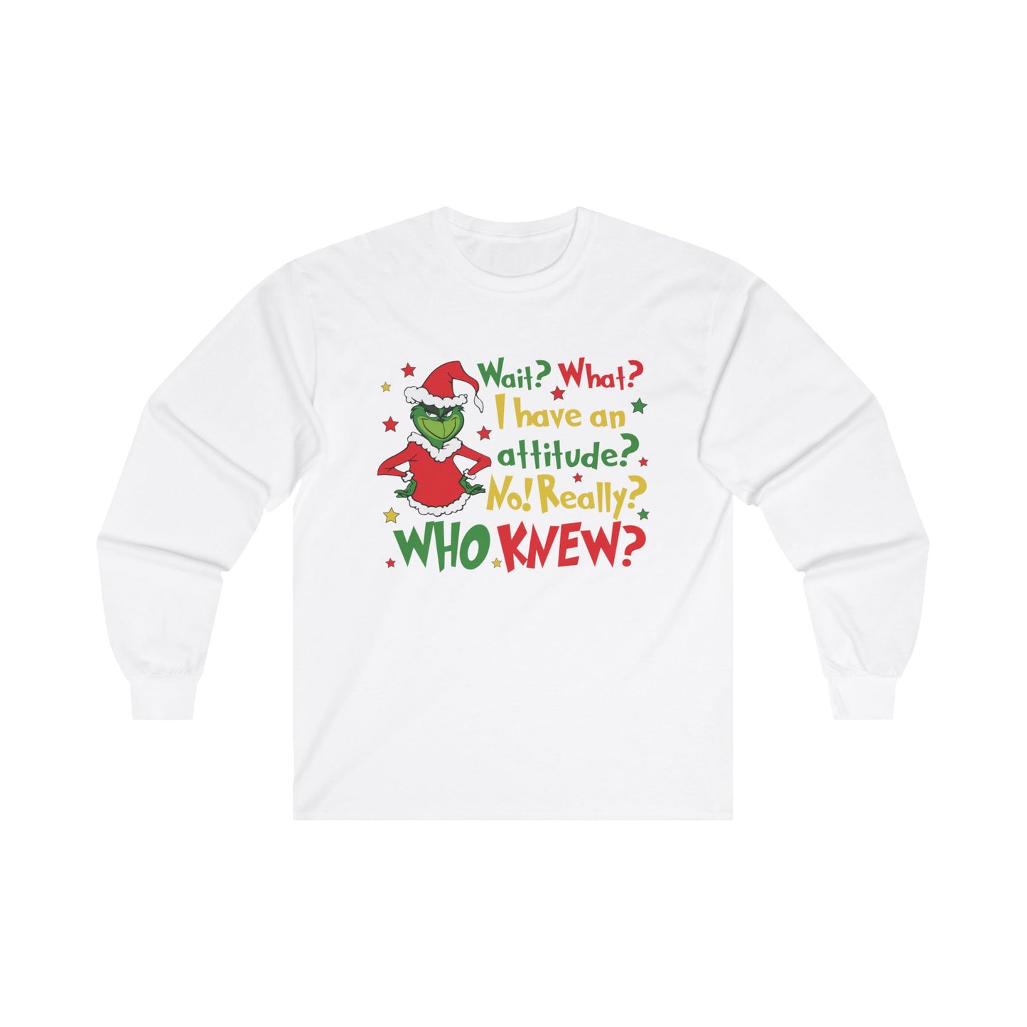 Funny Christmas Holiday Unisex Ultra Cotton Long Sleeve Tee