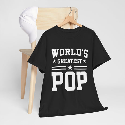 World's Greatest Pop Unisex Heavy Cotton Tee