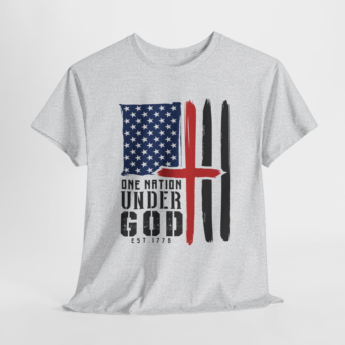 One Nation Under God Unisex Heavy Cotton Tee