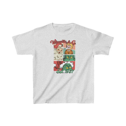 Christmas Movie Kids Tee/Holiday Movie Tee/ Grinch/Whoville