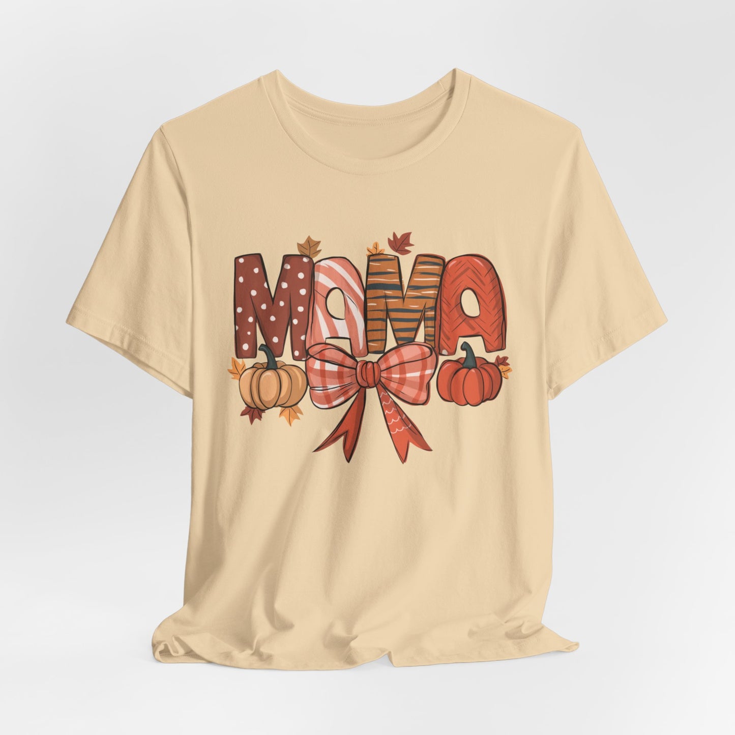 Mama Fall Short Sleeve Tee