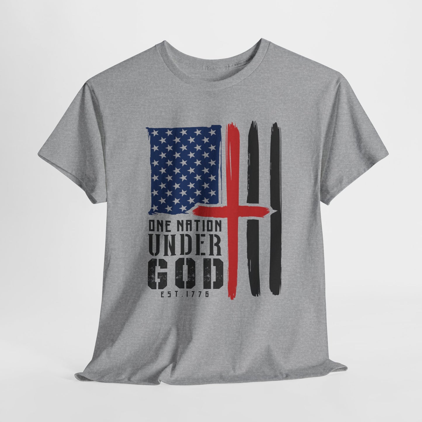 One Nation Under God Unisex Heavy Cotton Tee