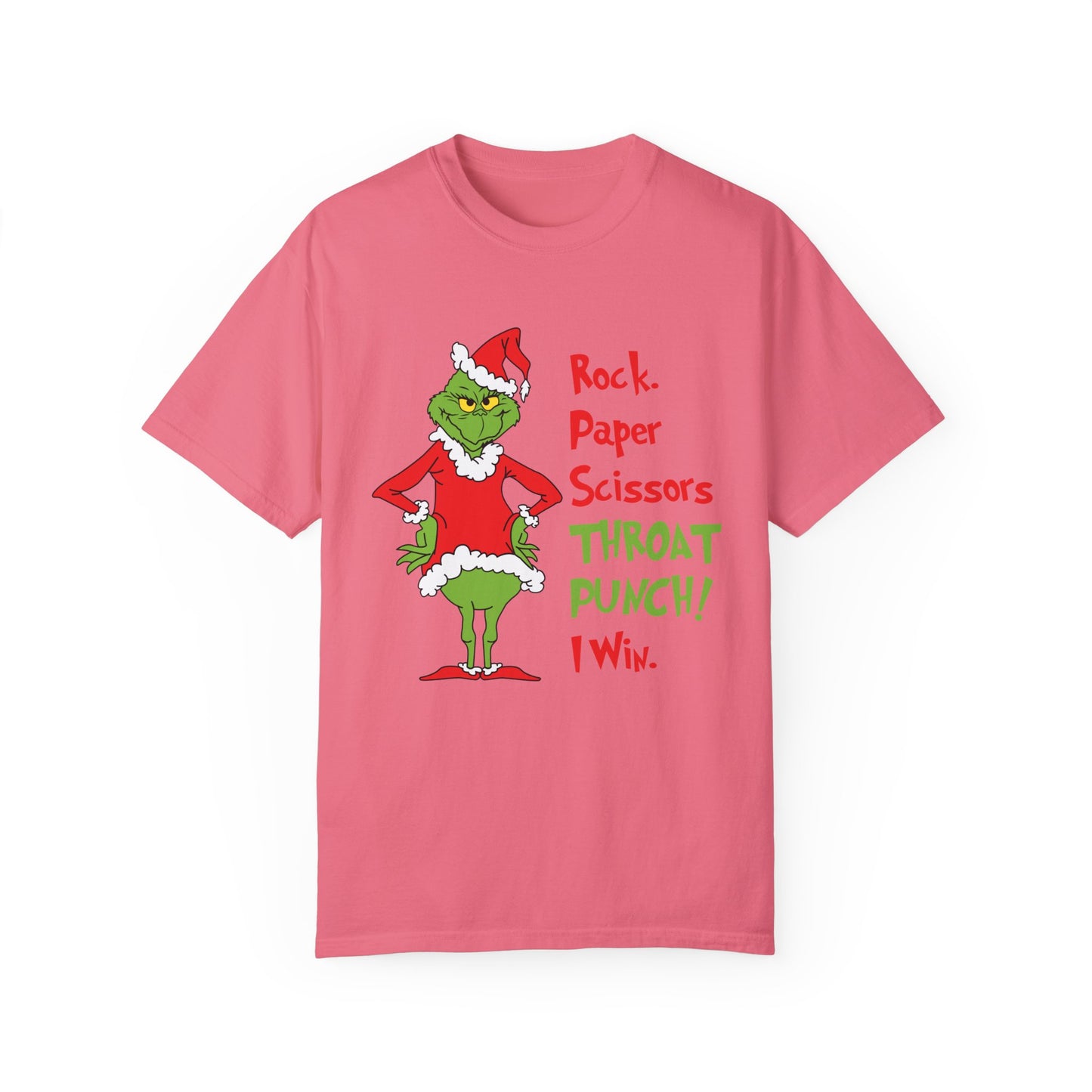 Grinch Holiday Comfort Color T-shirt