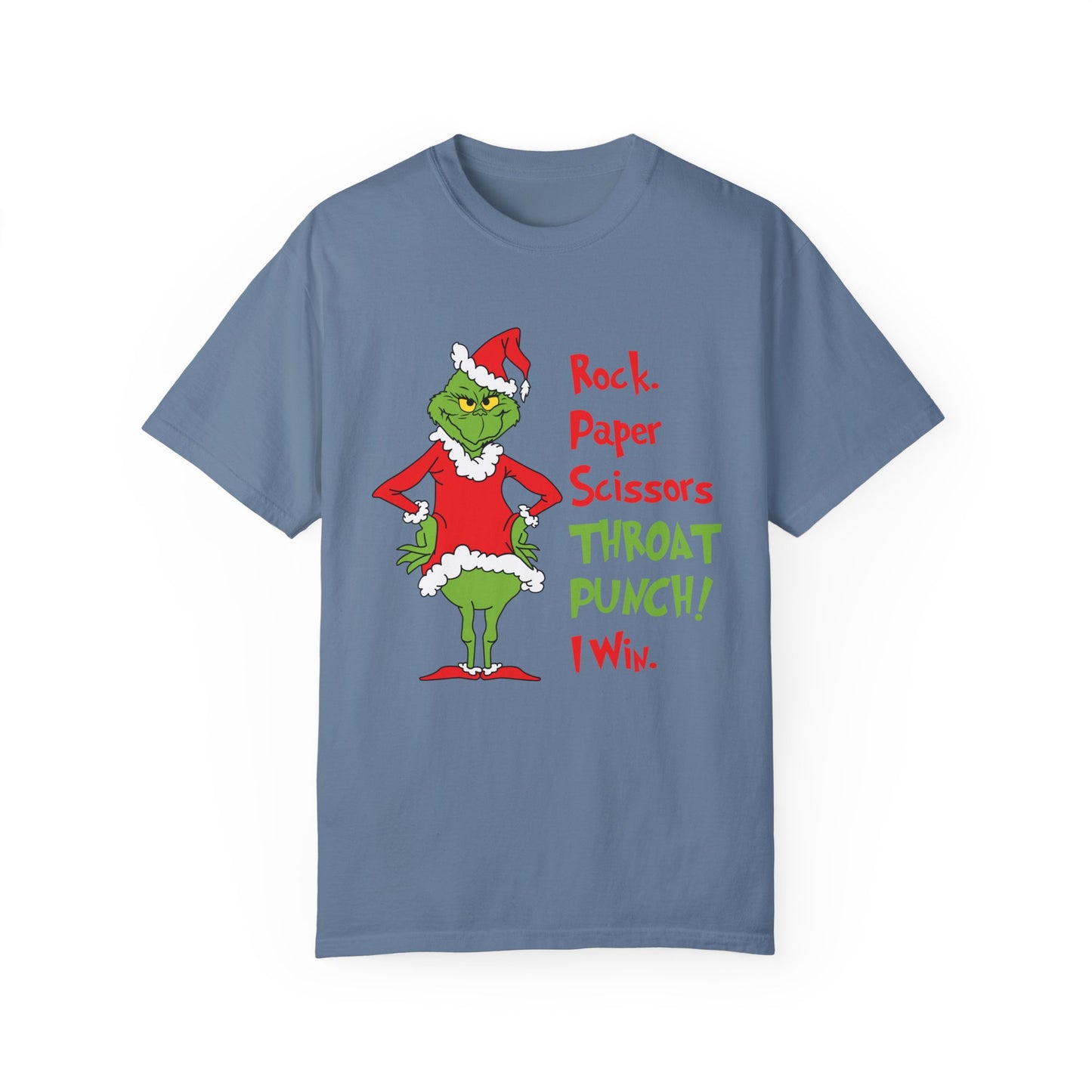 Grinch Holiday Comfort Color T-shirt