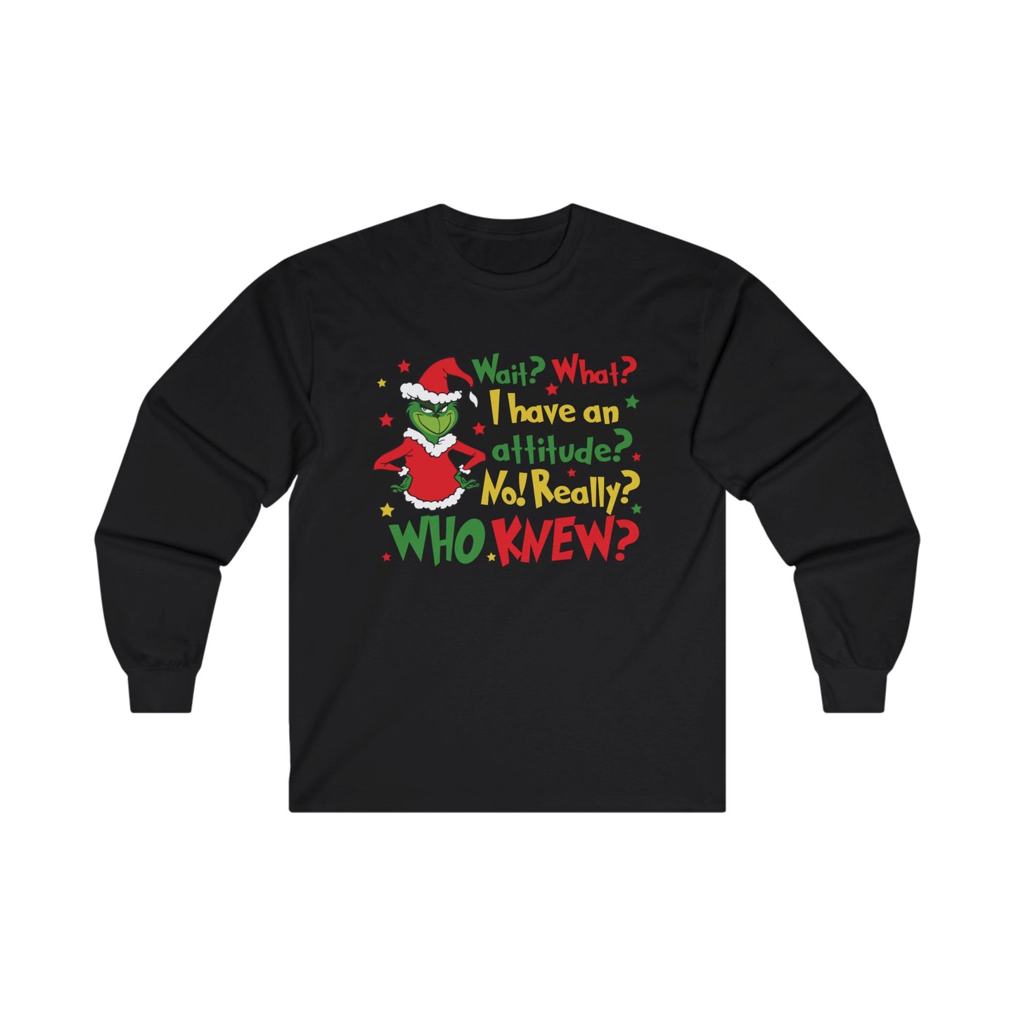 Funny Christmas Holiday Unisex Ultra Cotton Long Sleeve Tee