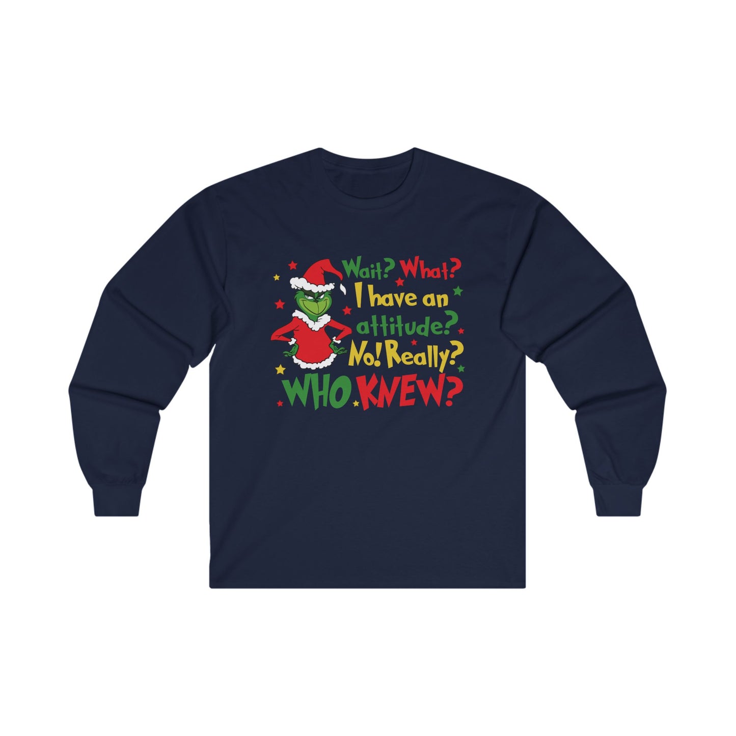 Funny Christmas Holiday Unisex Ultra Cotton Long Sleeve Tee