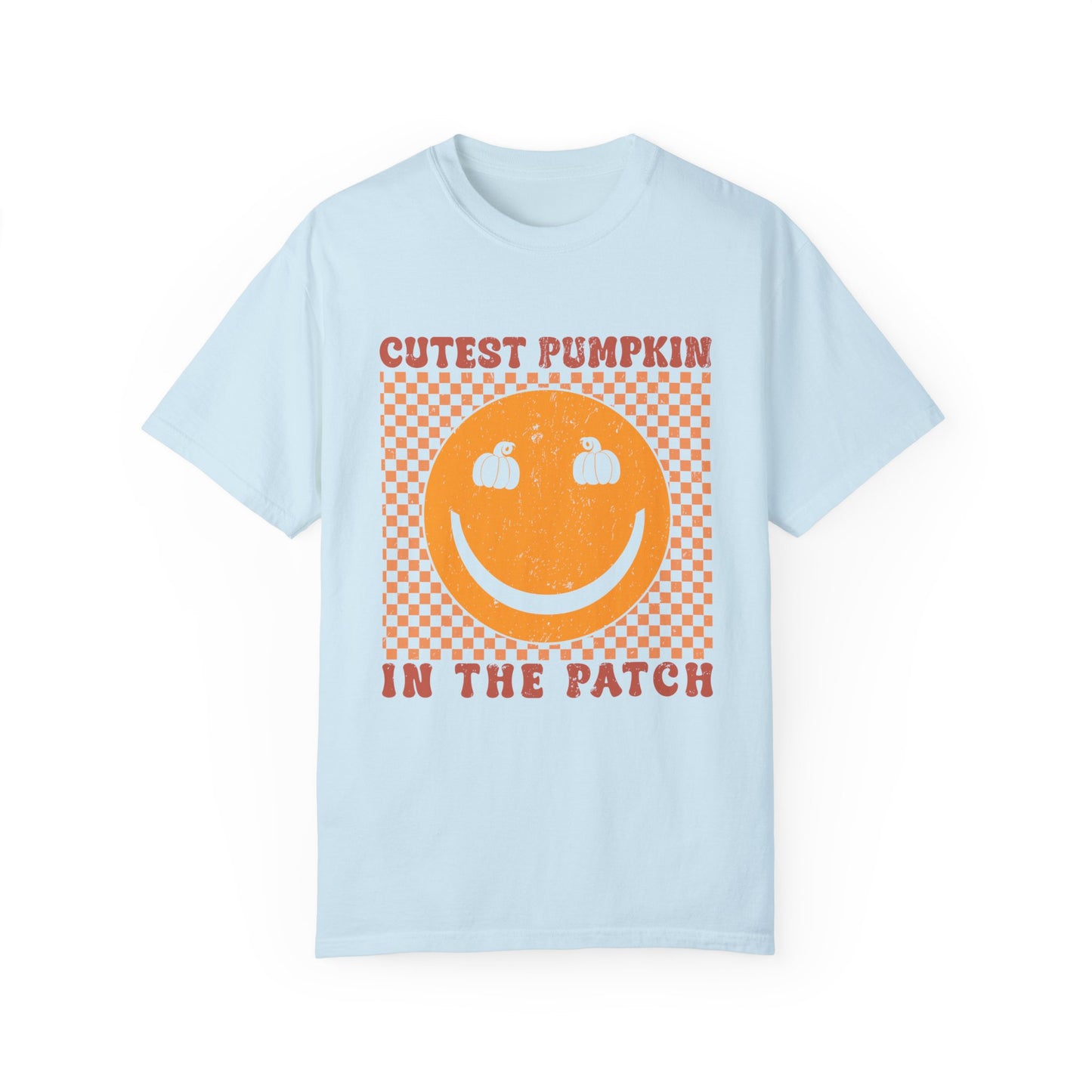 Cutest Pumpkin in the Patch Retro Comfort Color T-shirt