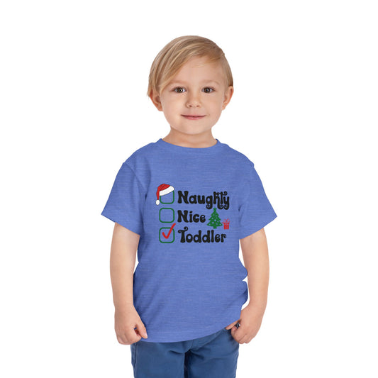 Christmas Toddler Short Sleeve Tee/ Toddler Christmas Tee