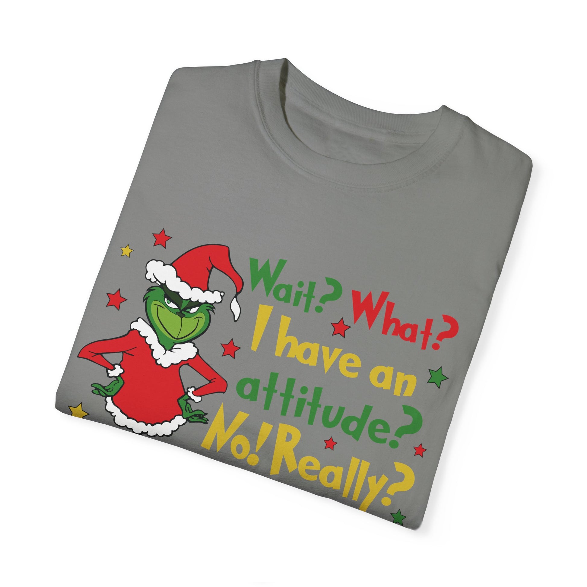 Funny Holiday Unisex Comfort Color T-shirt/ Grinch T-Shirt