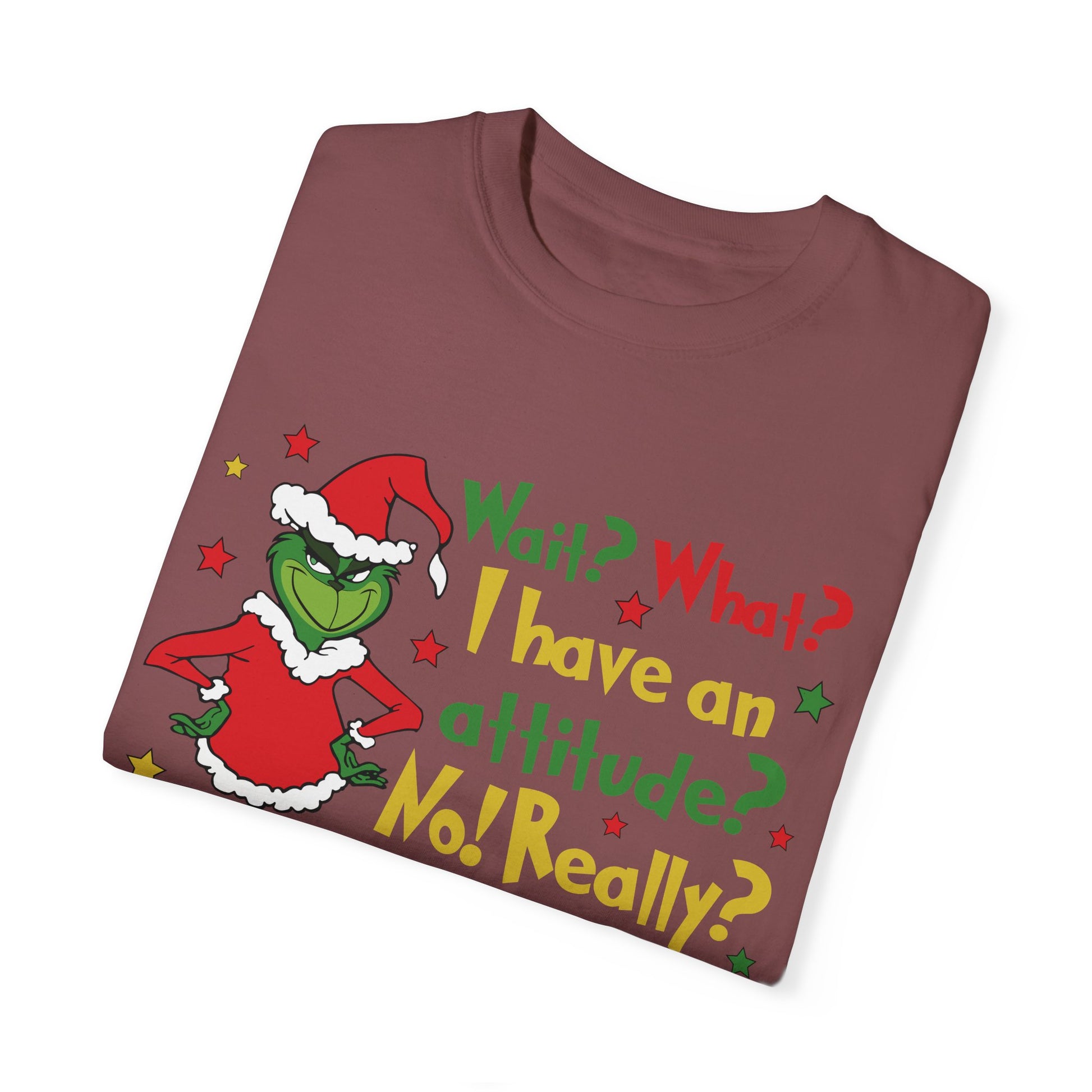 Funny Holiday Unisex Comfort Color T-shirt/ Grinch T-Shirt