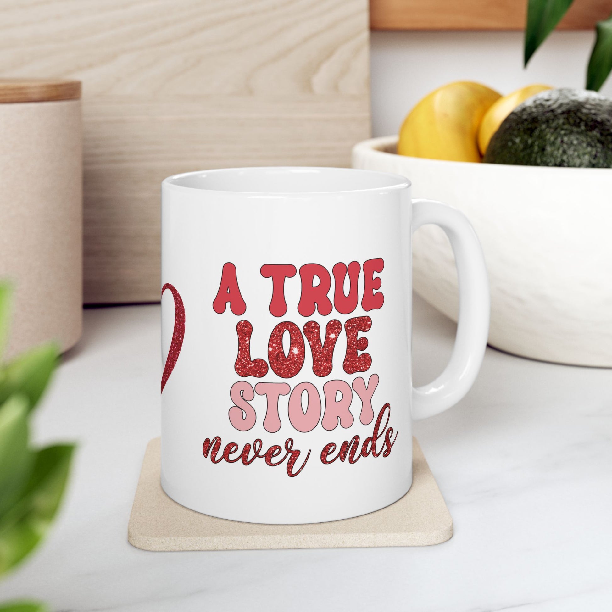 Valentine's Day Ceramic Mug, (11oz, 15oz)/Anniversary Gift Mug