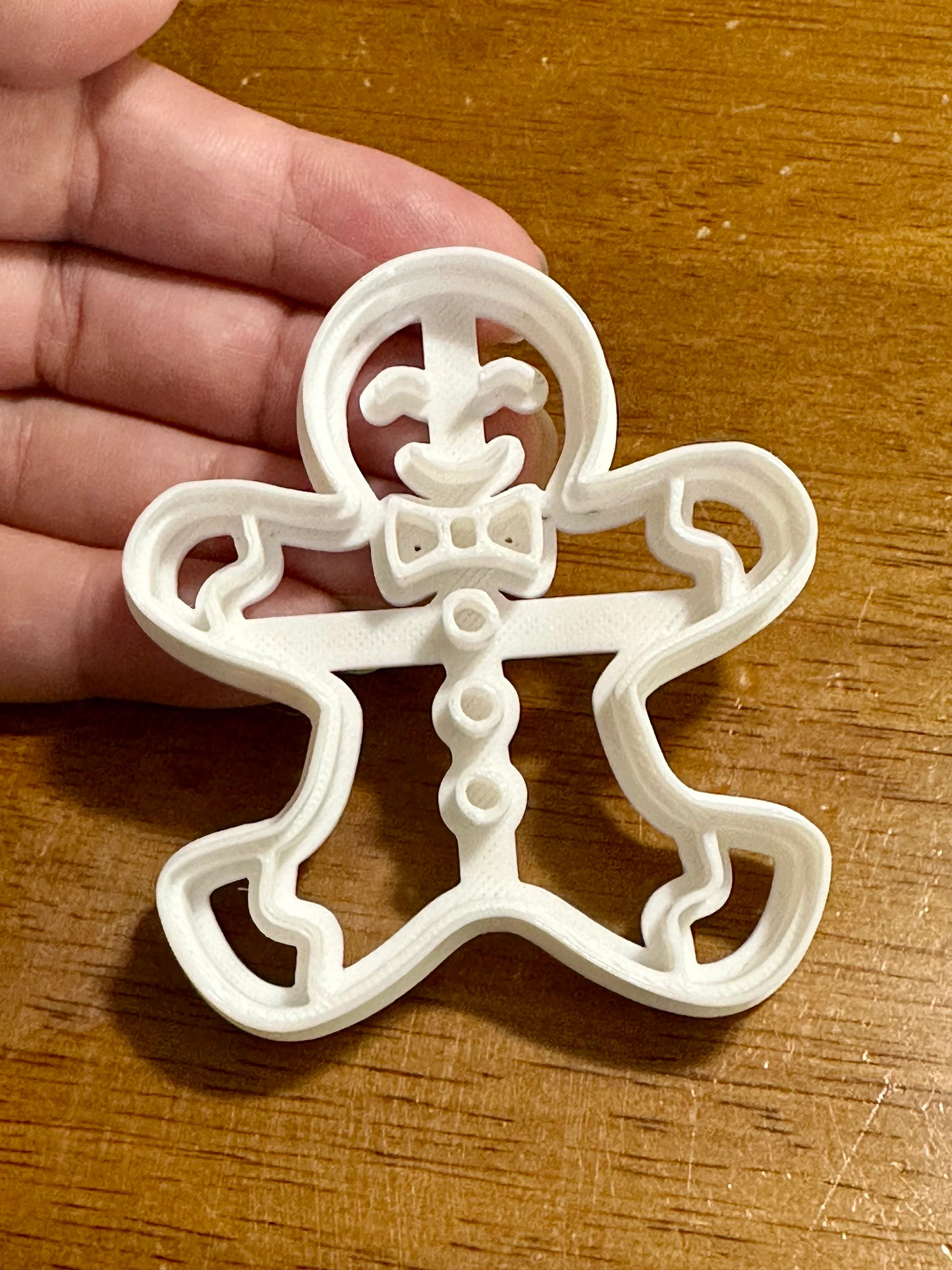 Gingerbread boy cookie cutter/ stamp