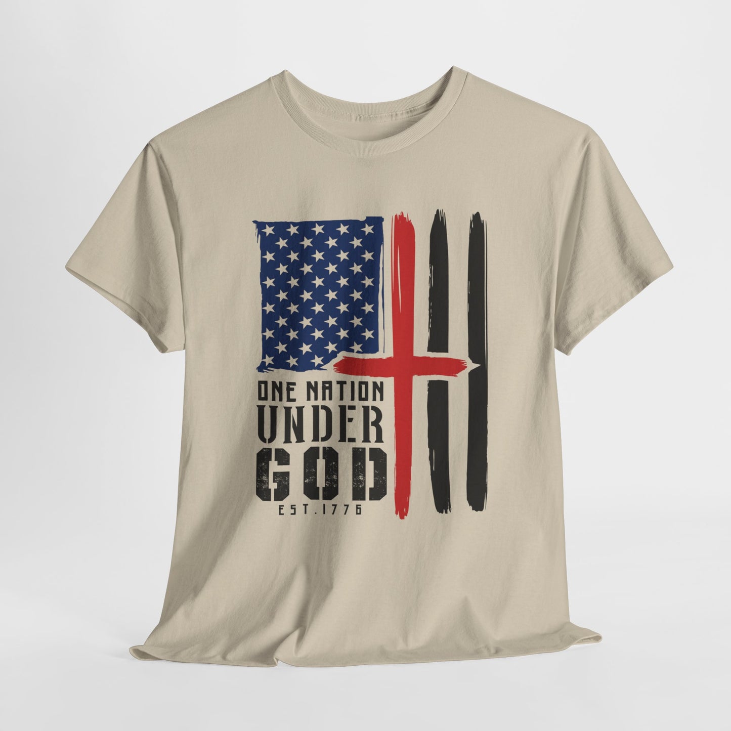 One Nation Under God Unisex Heavy Cotton Tee