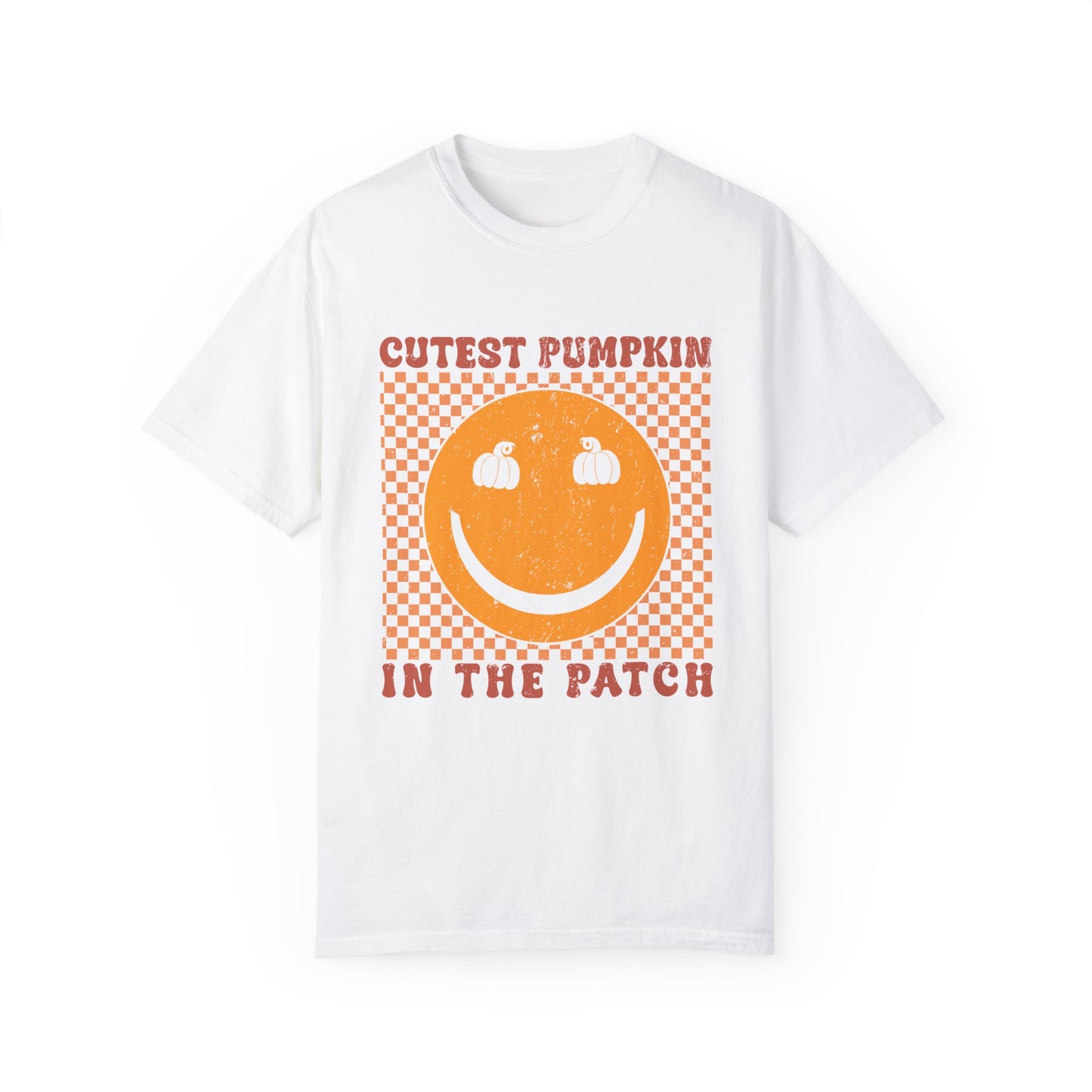 Cutest Pumpkin in the Patch Retro Comfort Color T-shirt