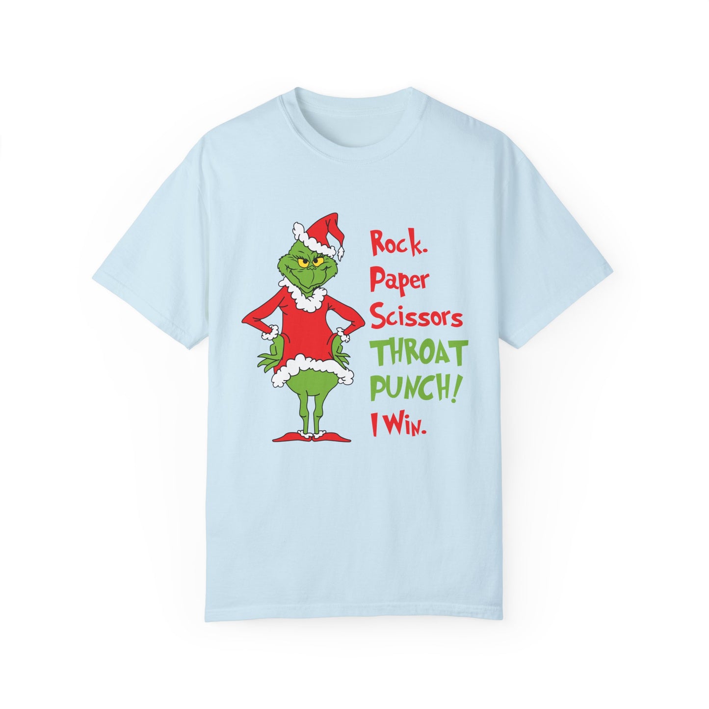 Grinch Holiday Comfort Color T-shirt