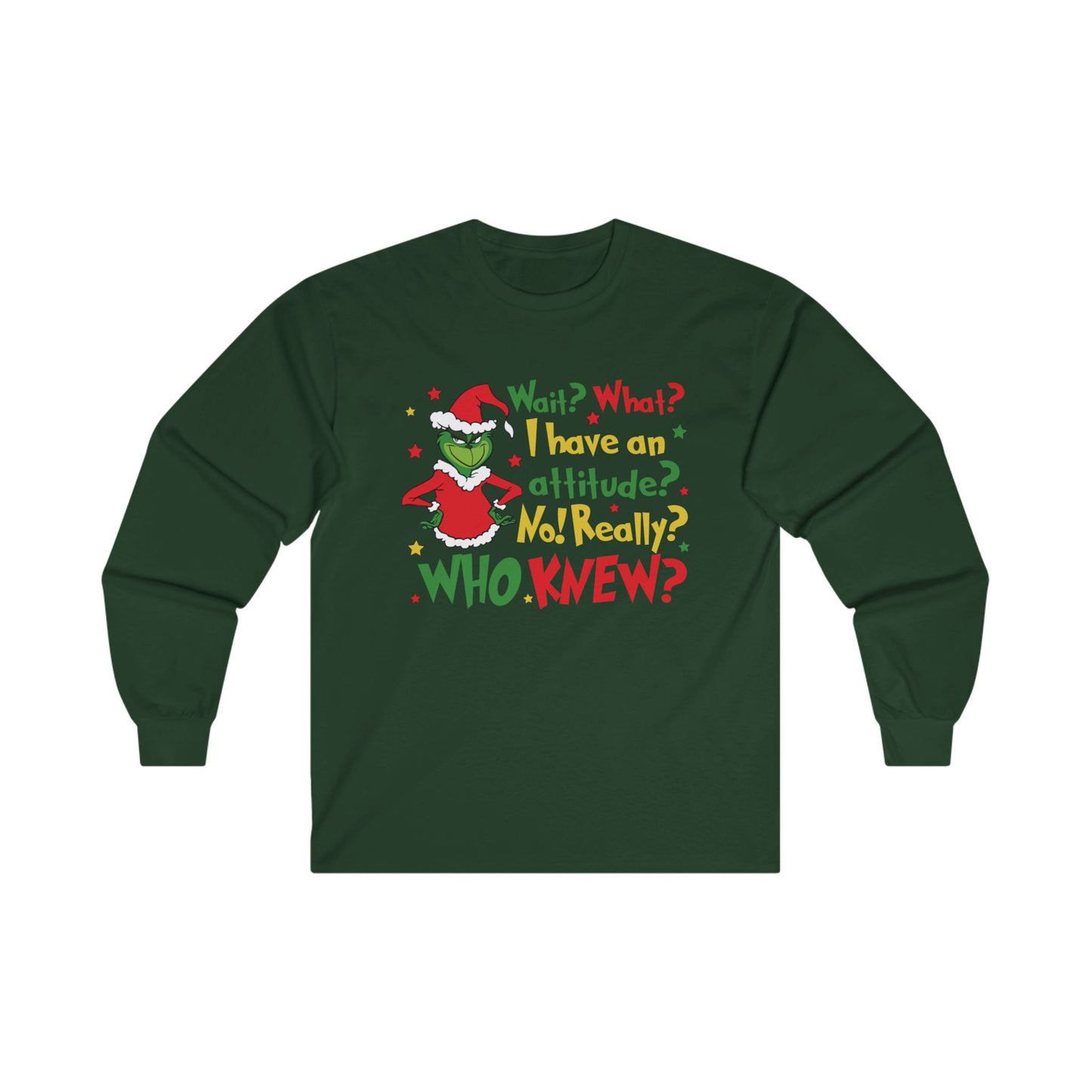 Funny Christmas Holiday Unisex Ultra Cotton Long Sleeve Tee