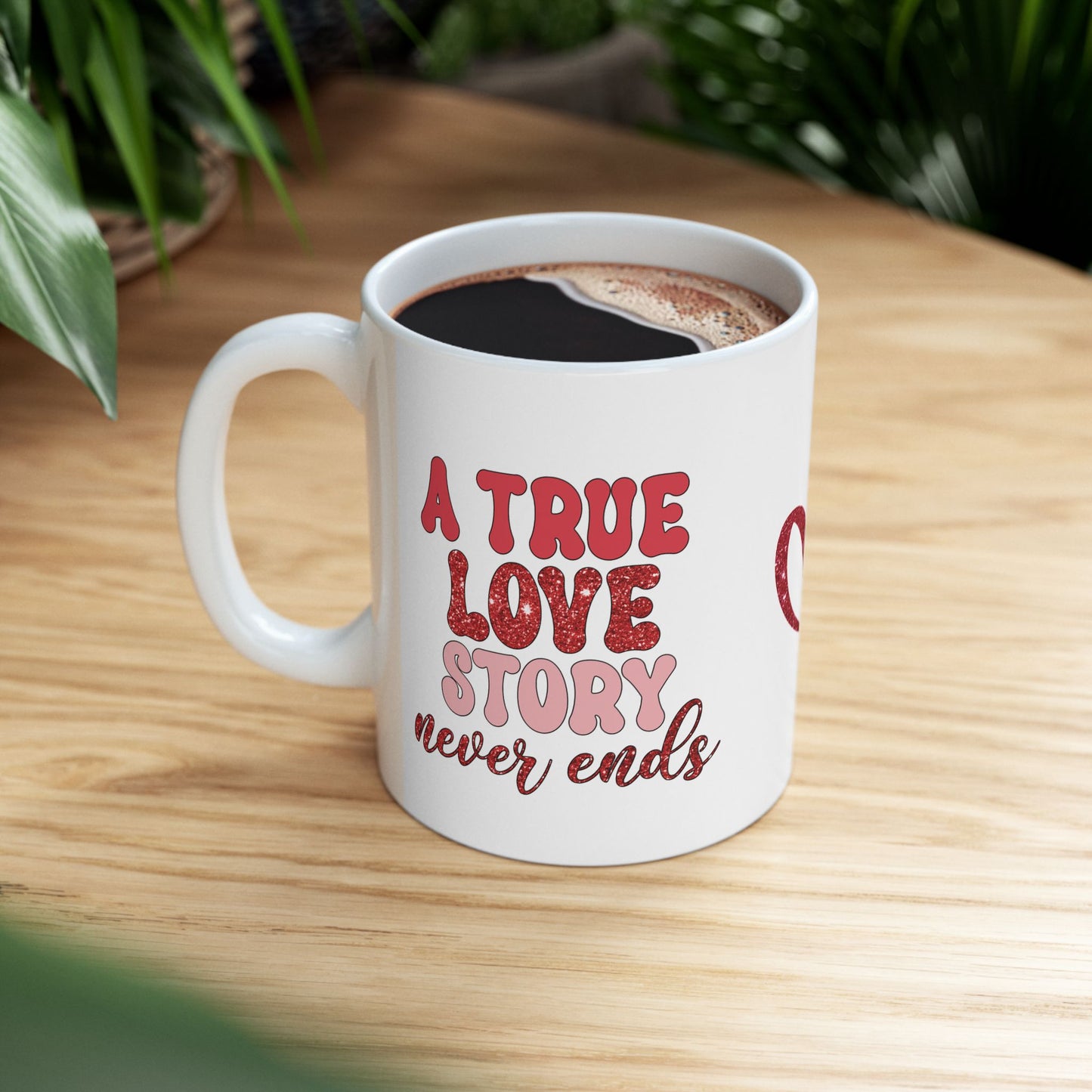 Valentine's Day Ceramic Mug, (11oz, 15oz)/Anniversary Gift Mug