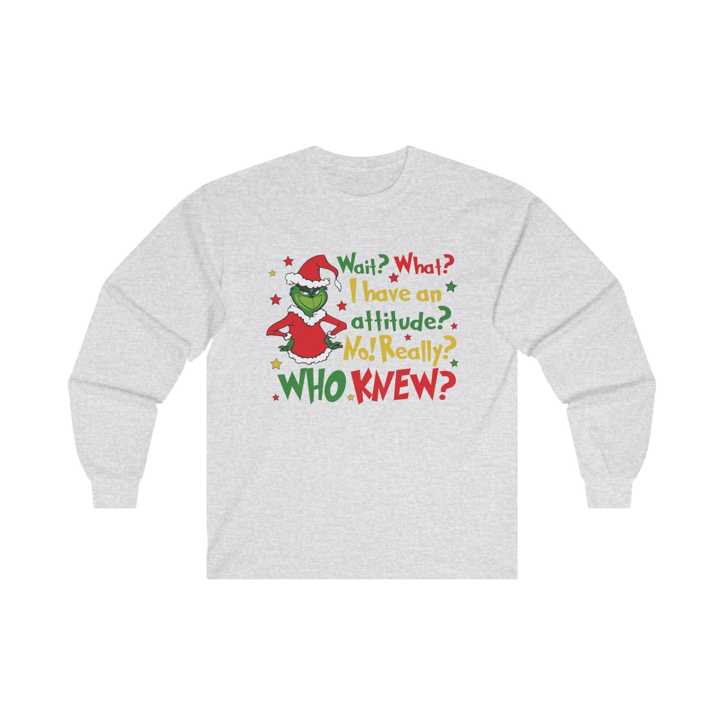 Funny Christmas Holiday Unisex Ultra Cotton Long Sleeve Tee