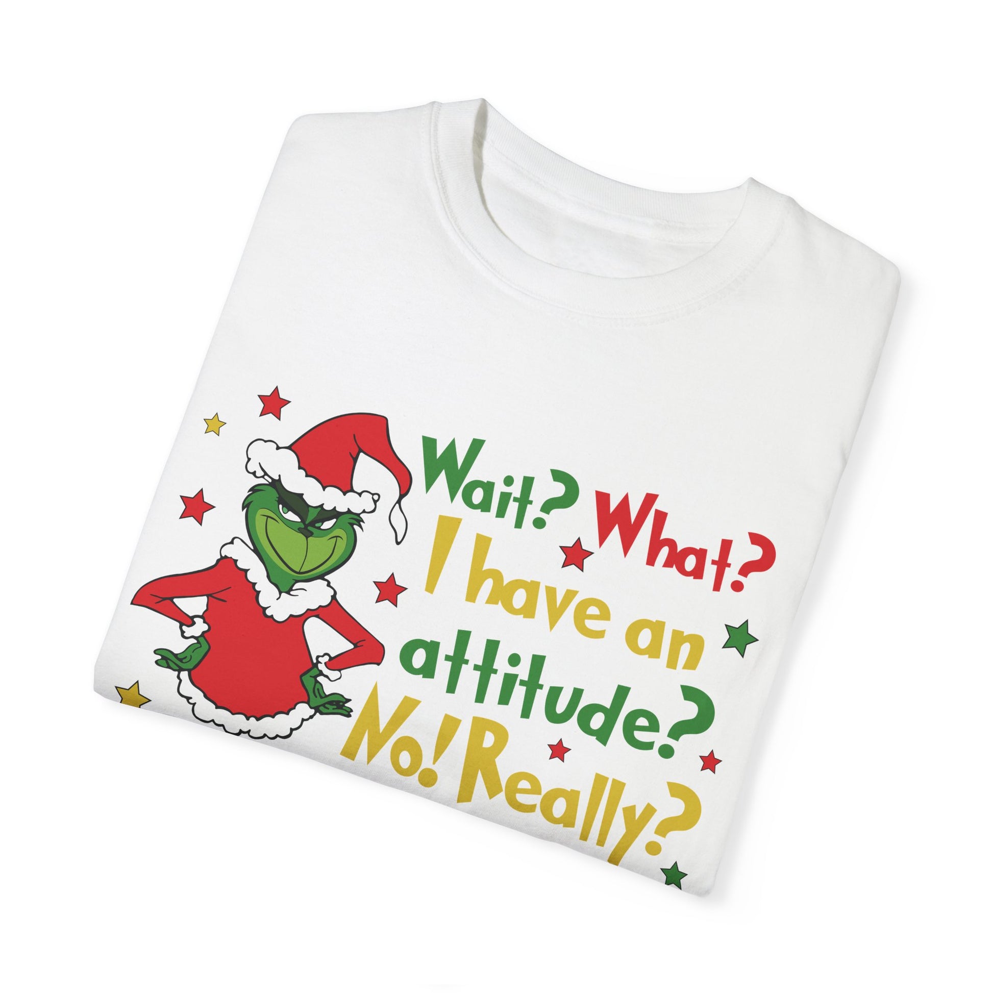 Funny Holiday Unisex Comfort Color T-shirt/ Grinch T-Shirt