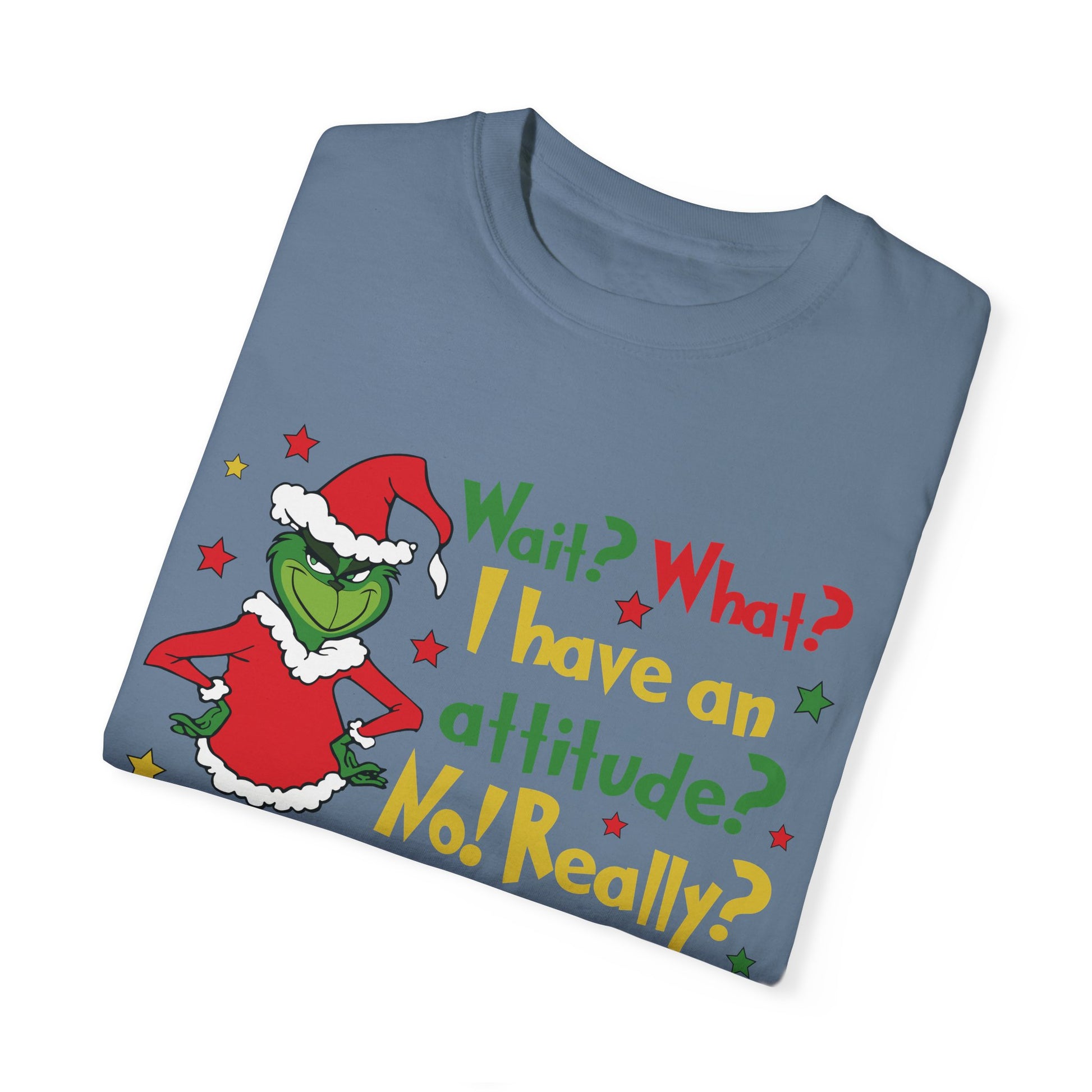 Funny Holiday Unisex Comfort Color T-shirt/ Grinch T-Shirt