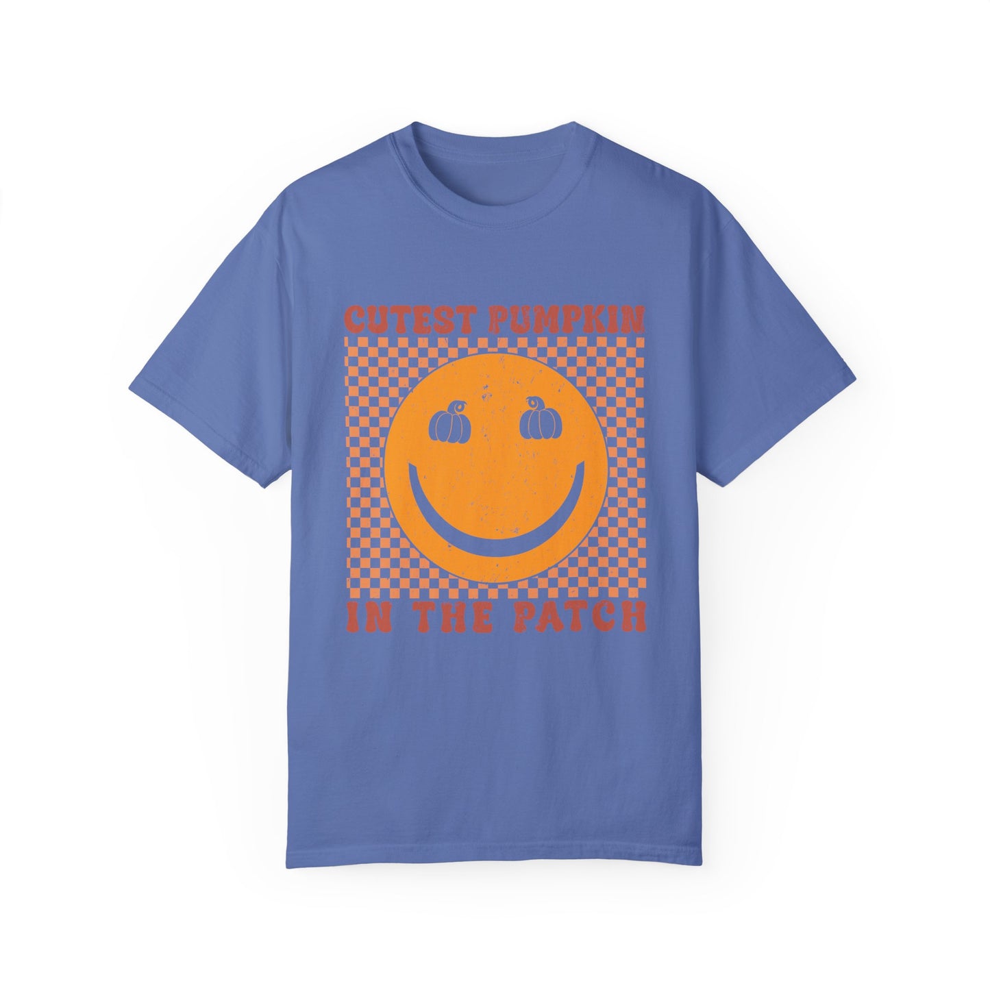 Cutest Pumpkin in the Patch Retro Comfort Color T-shirt