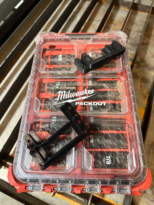 Milwaukee flat single packout mount/ wall mounts flat single