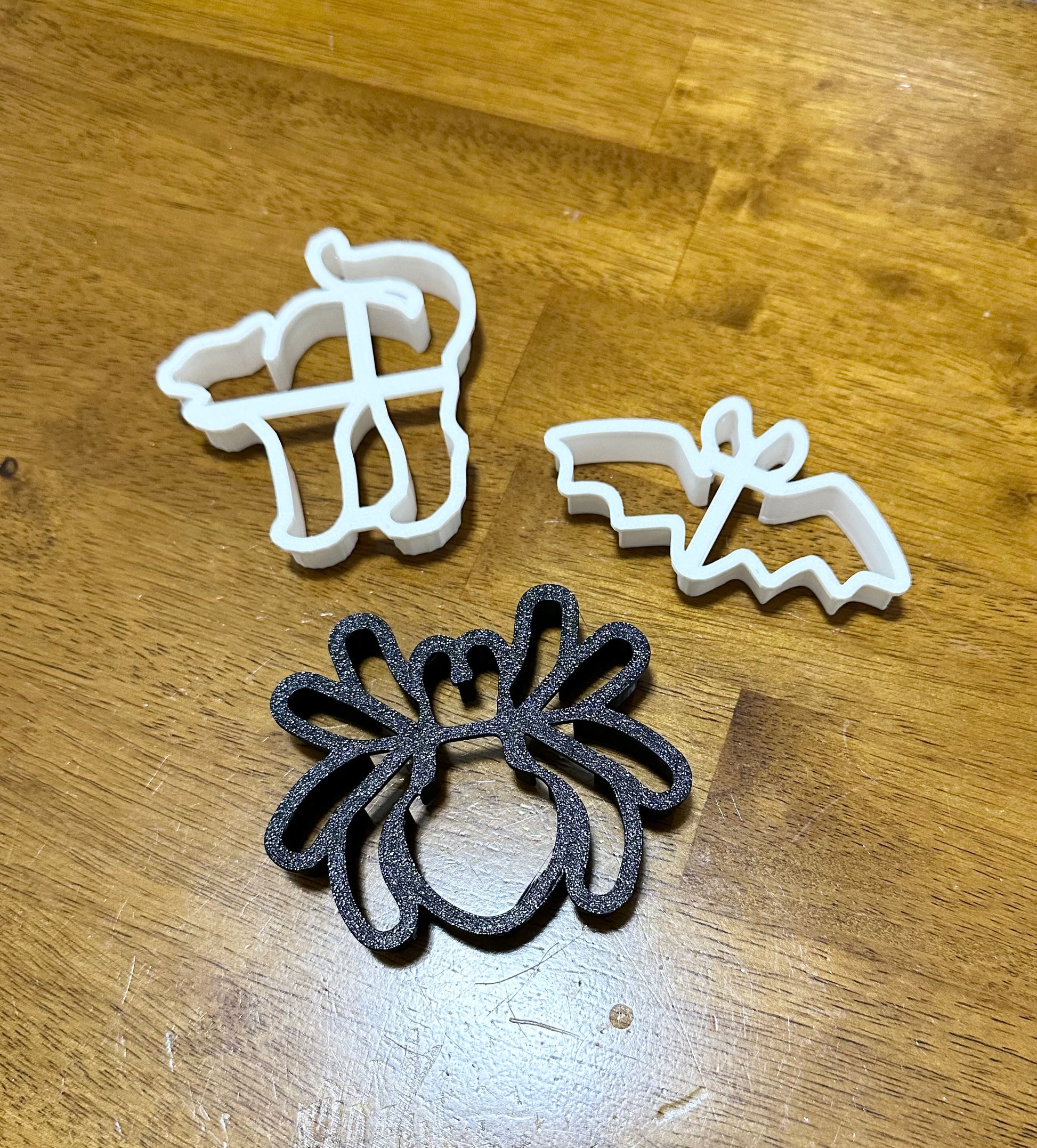 Halloween bundle cookie cutter/stamps/ set of 3