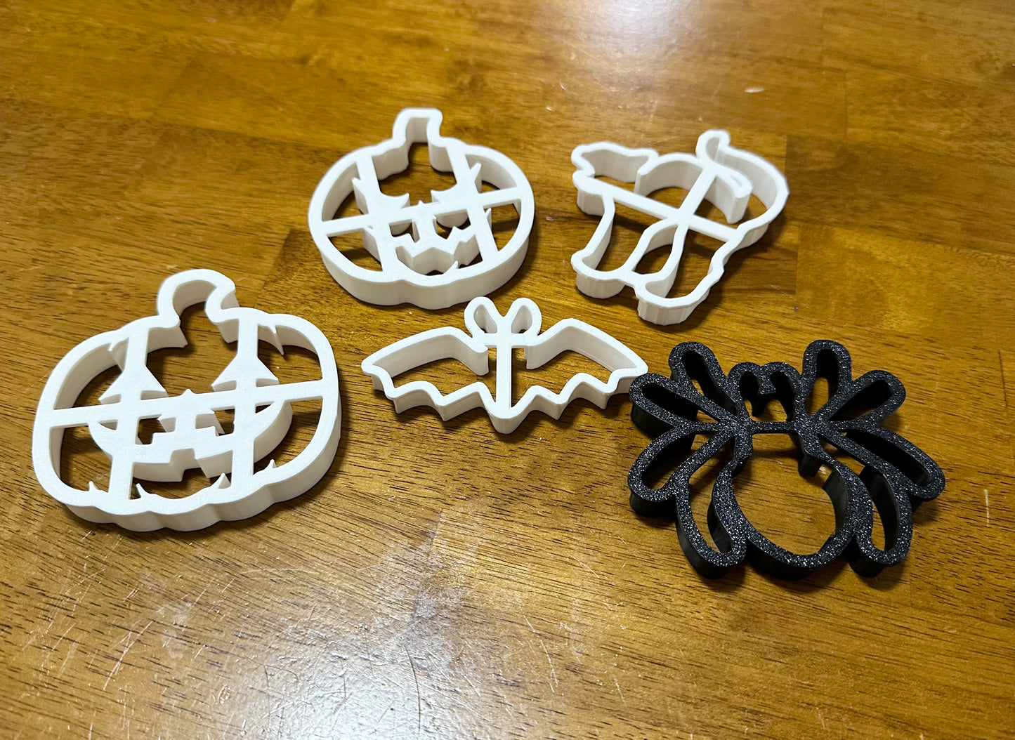 Halloween bundle cookie cutter/stamps/ set of 5