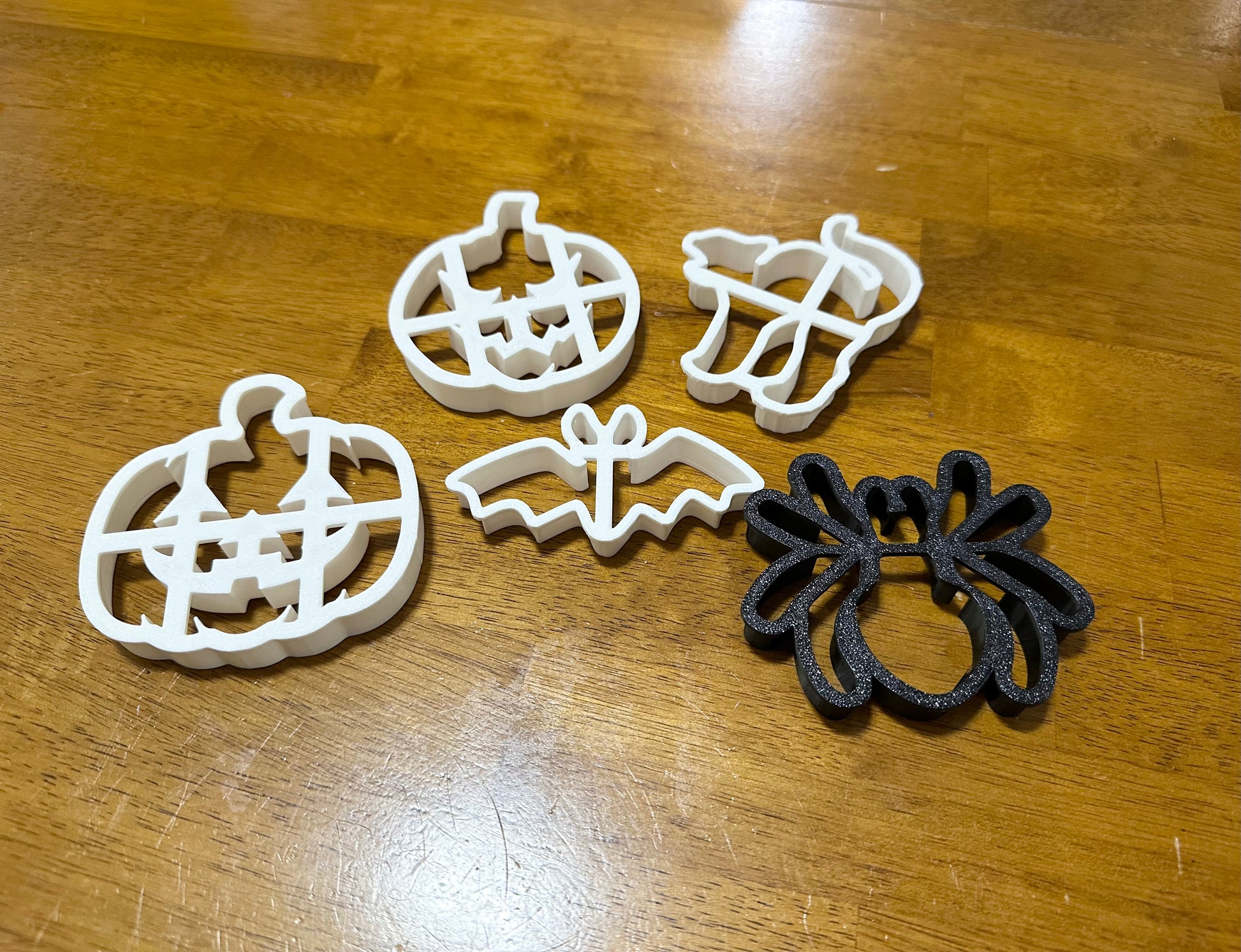 Halloween bundle cookie cutter/stamps/ set of 5