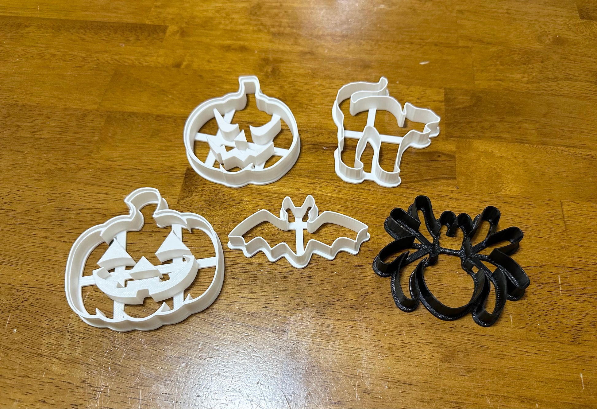 Halloween bundle cookie cutter/stamps/ set of 5