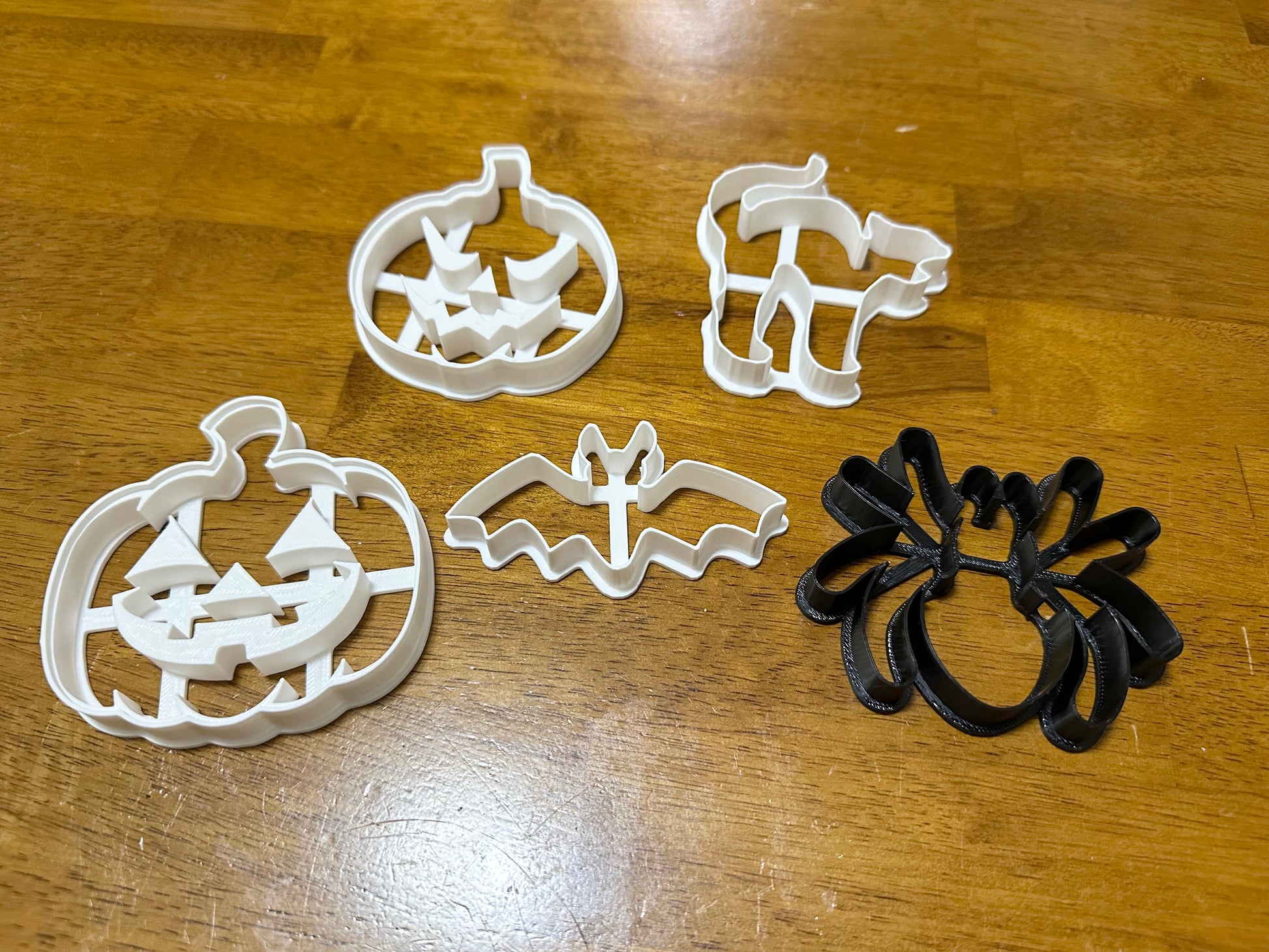 Halloween bundle cookie cutter/stamps/ set of 5